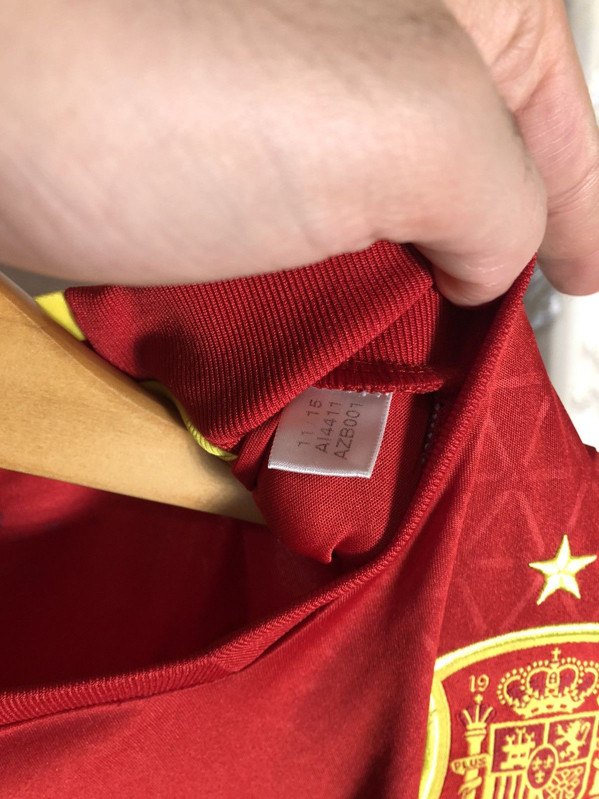 Adidas VINTAGE ADIDAS SPAIN RETRO SOCCER JERSEY BARCELONA Y2K 90s Size US S / EU 44-46 / 1 - 4 Thumbnail