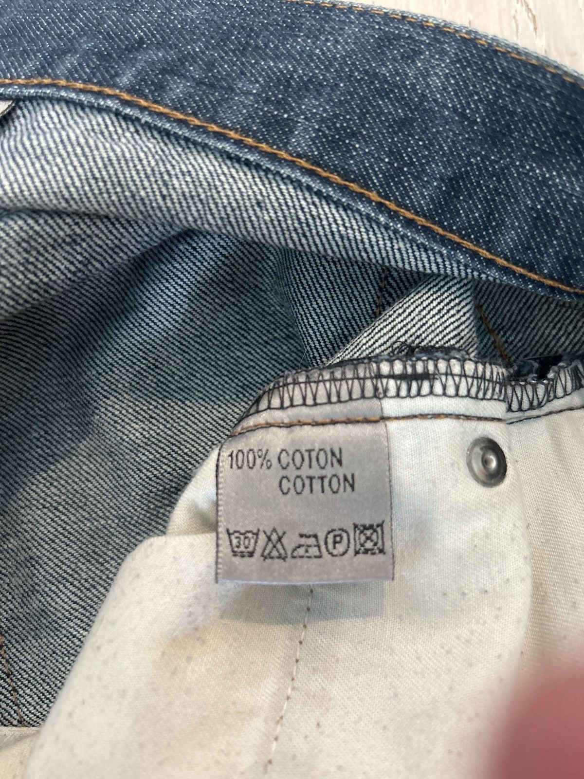 Dior DIOR HOMME FW07 'Navigate' Raw Denim Jeans Size US 29 - 5 Thumbnail