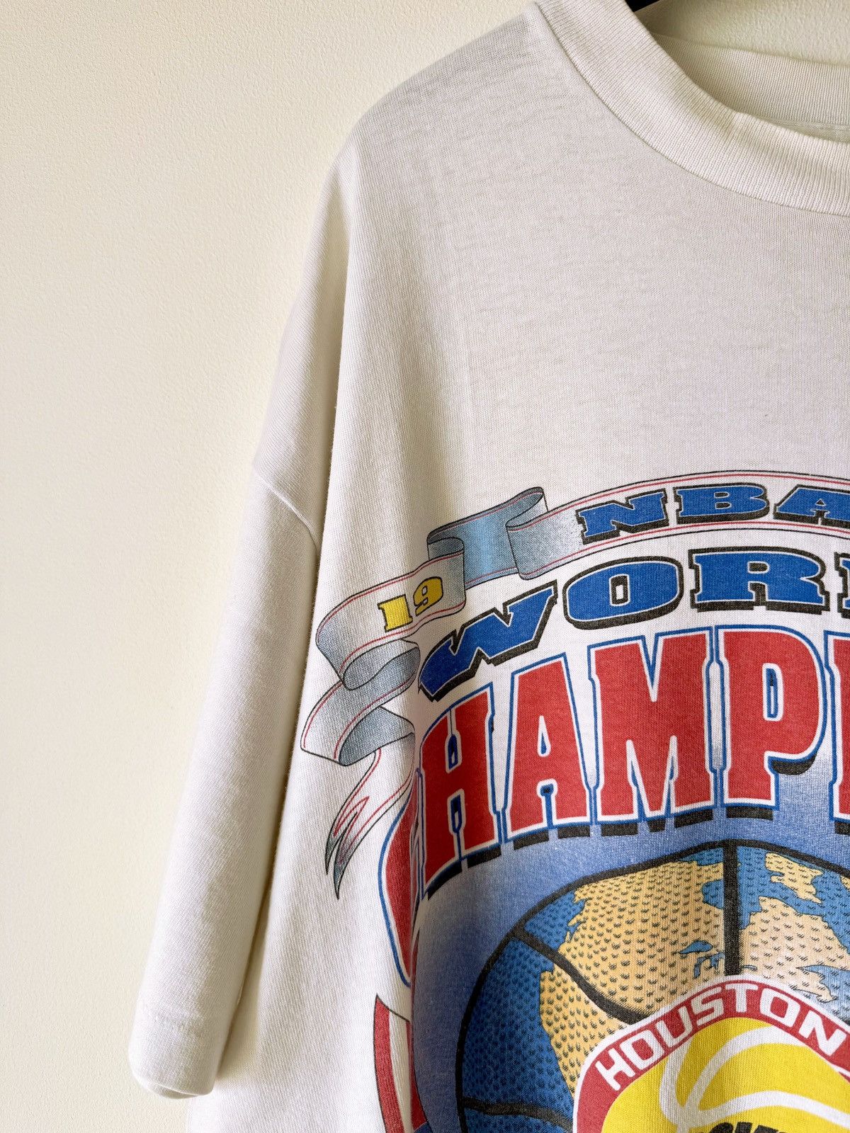 NBA Houston Rockets World Champions 1994 XL Single Stitch