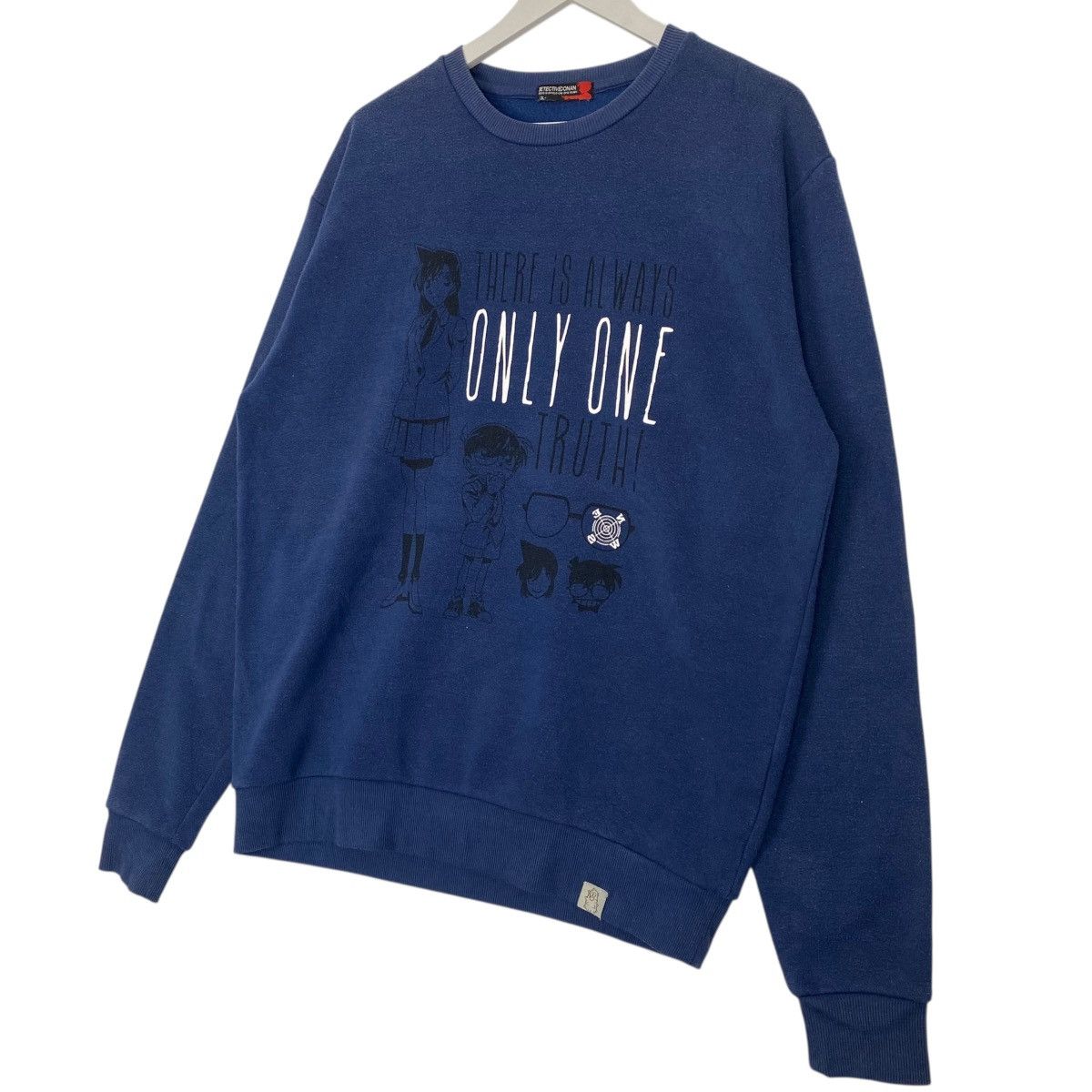 Other Vintage Japanese Anime Detective Conan Crewneck NavyBlue Size US L / EU 52-54 / 3 - 2 Thumbnail