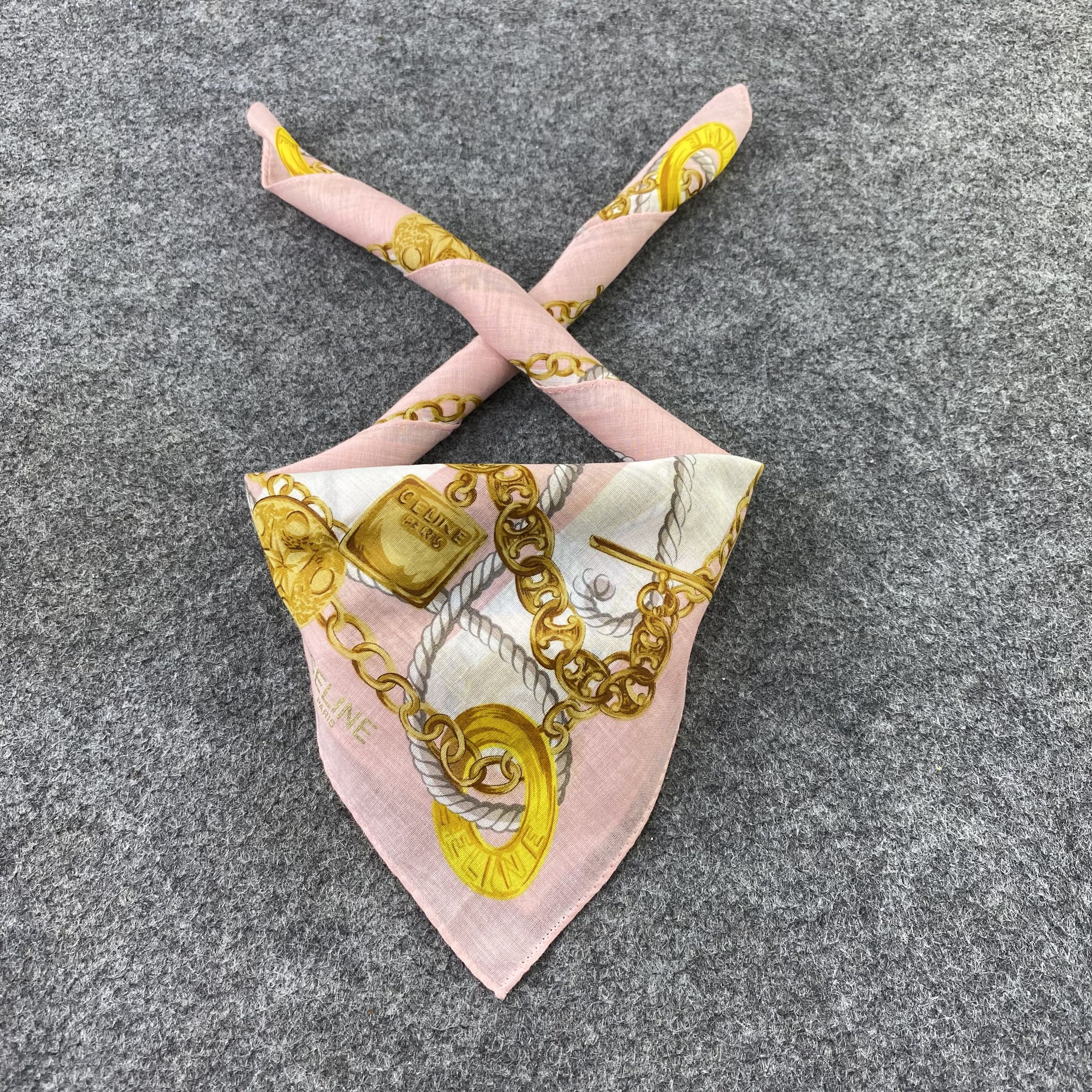 Celine Celine Handkerchief / Bandana / Neckerchief-B1292 Size ONE SIZE - 2 Thumbnail