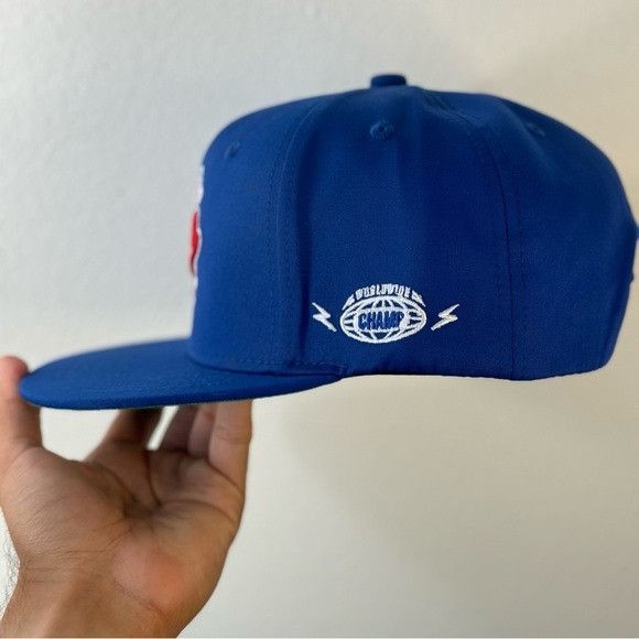 Designer × MLB NEW TEXAS BASE BALL CLUB RANGERS FLAT BILL SNAPBACK Size ONE SIZE - 7 Thumbnail