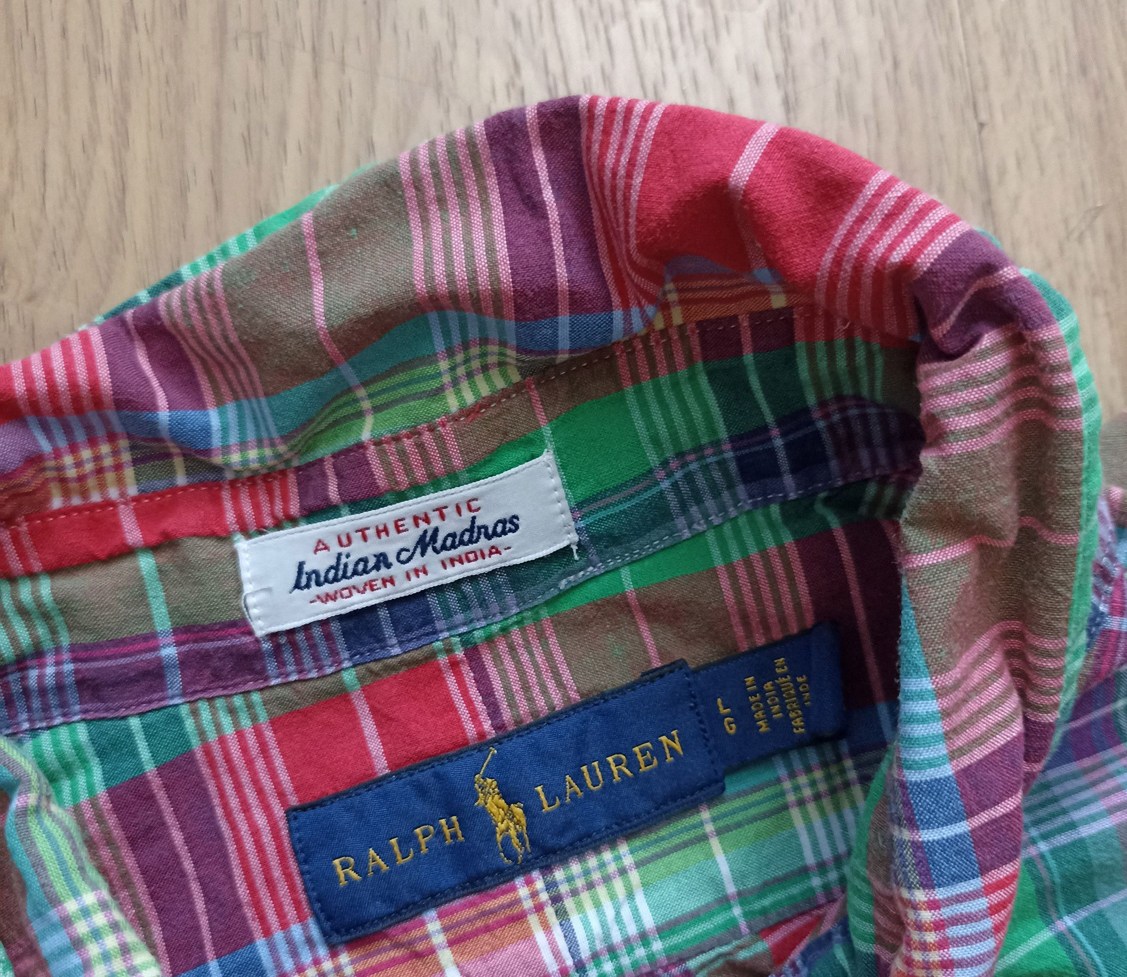 Ralph Lauren Ralph Lauren Indian Madras L Size US L / EU 52-54 / 3 - 3 Thumbnail