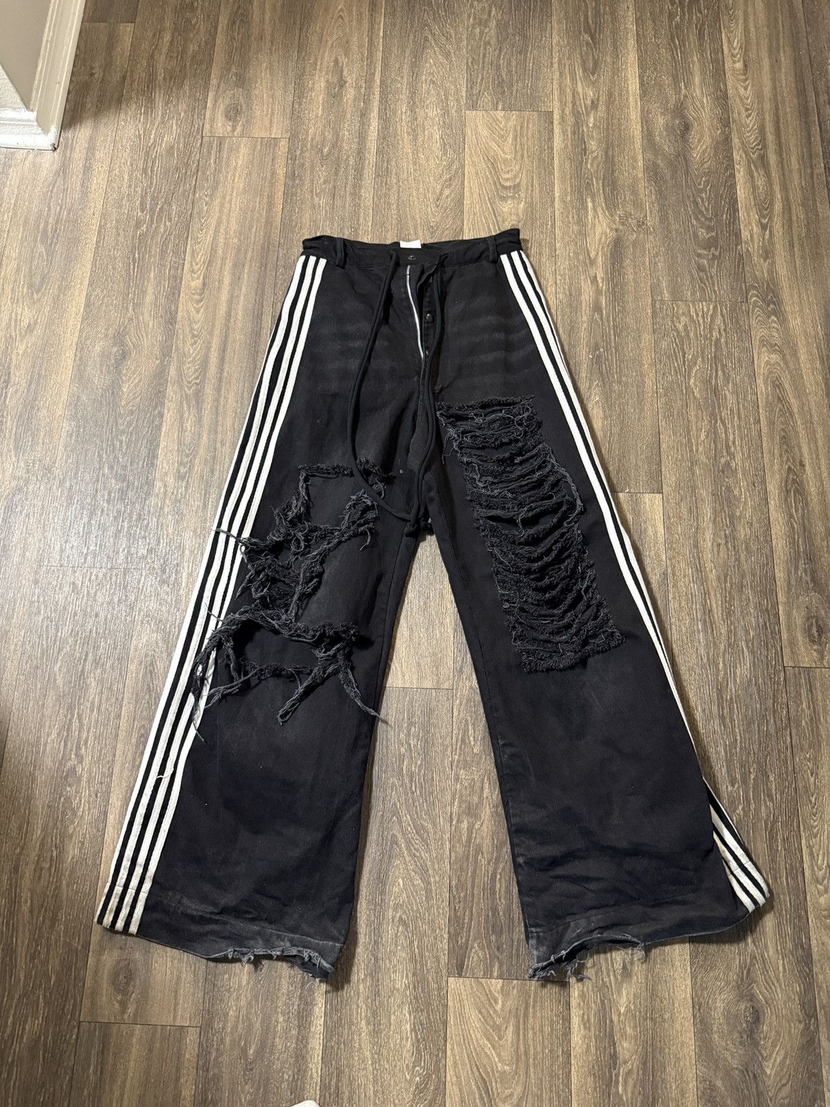 Designer × Other × Streetwear Yori Sport 5 stripe denim | Grailed