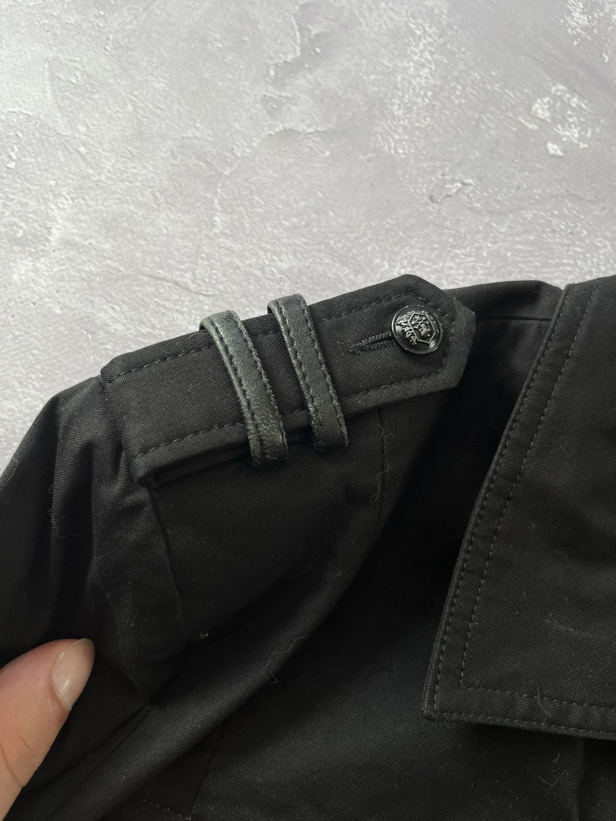 The Kooples The Kooples Jacket Black with Leather Trim size L Size US L / EU 52-54 / 3 - 8 Thumbnail