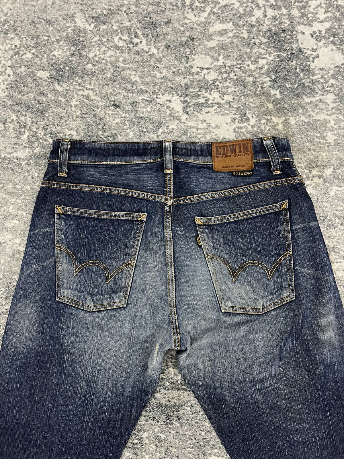 Edwin Edwin 503 Zero Relax Denim Size US 32 / EU 48 - 9 Thumbnail