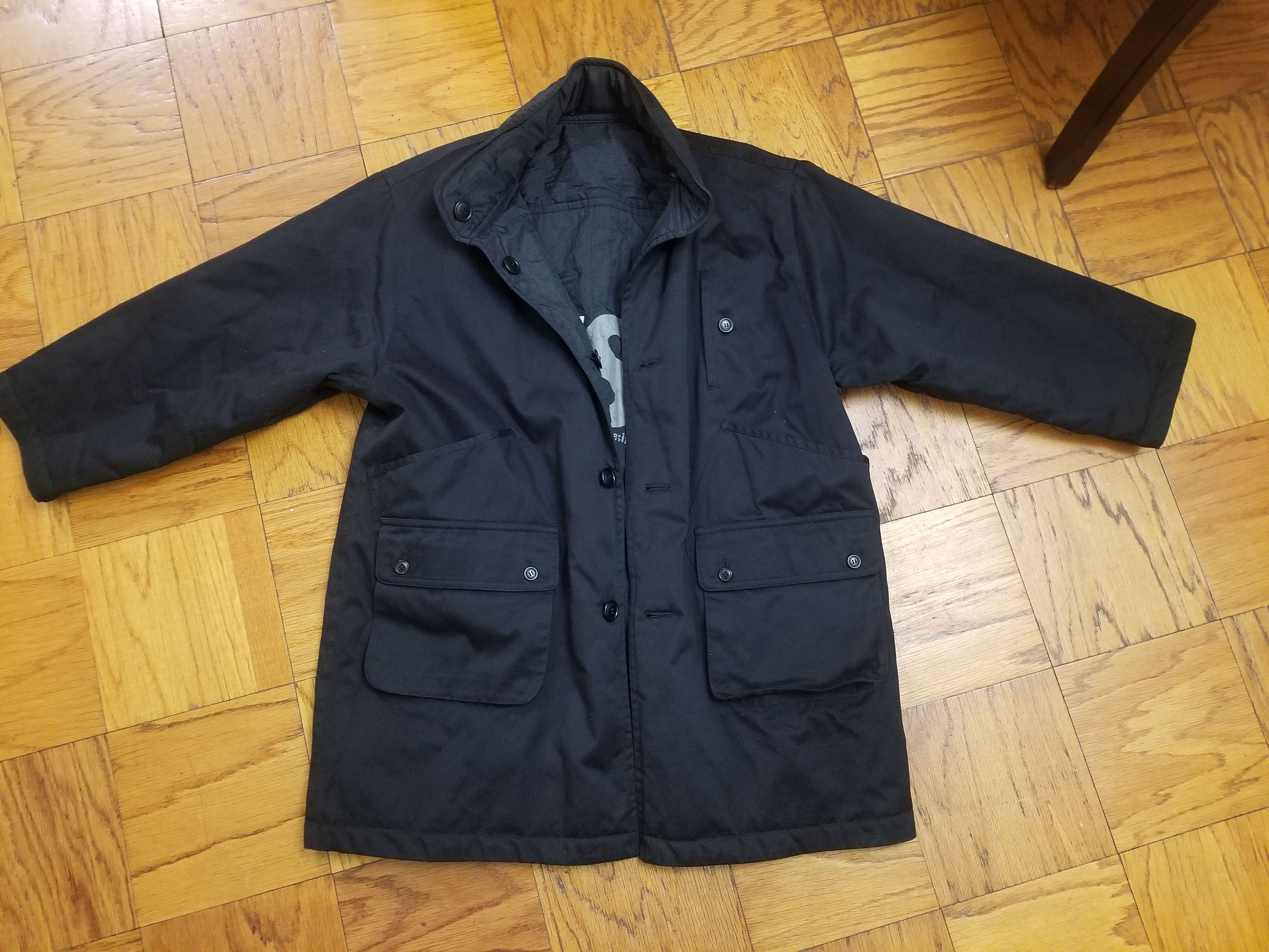 Issey Miyake I.S. ISSEY MIYAKE ISSEY SPORT Reversible Coat. Oversized Size US XL / EU 56 / 4 - 14 Thumbnail