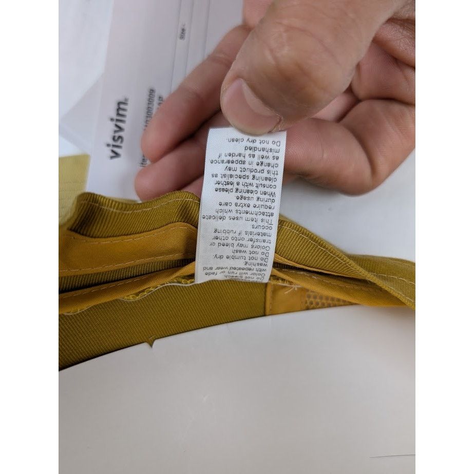 Visvim o1rshd1 Size: OS / Goodyear Cap / Hat in Yellow Size ONE SIZE - 16 Thumbnail