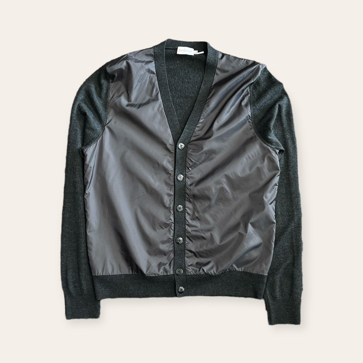 image of Moncler Cardigan in Black, Men's (Size XL)