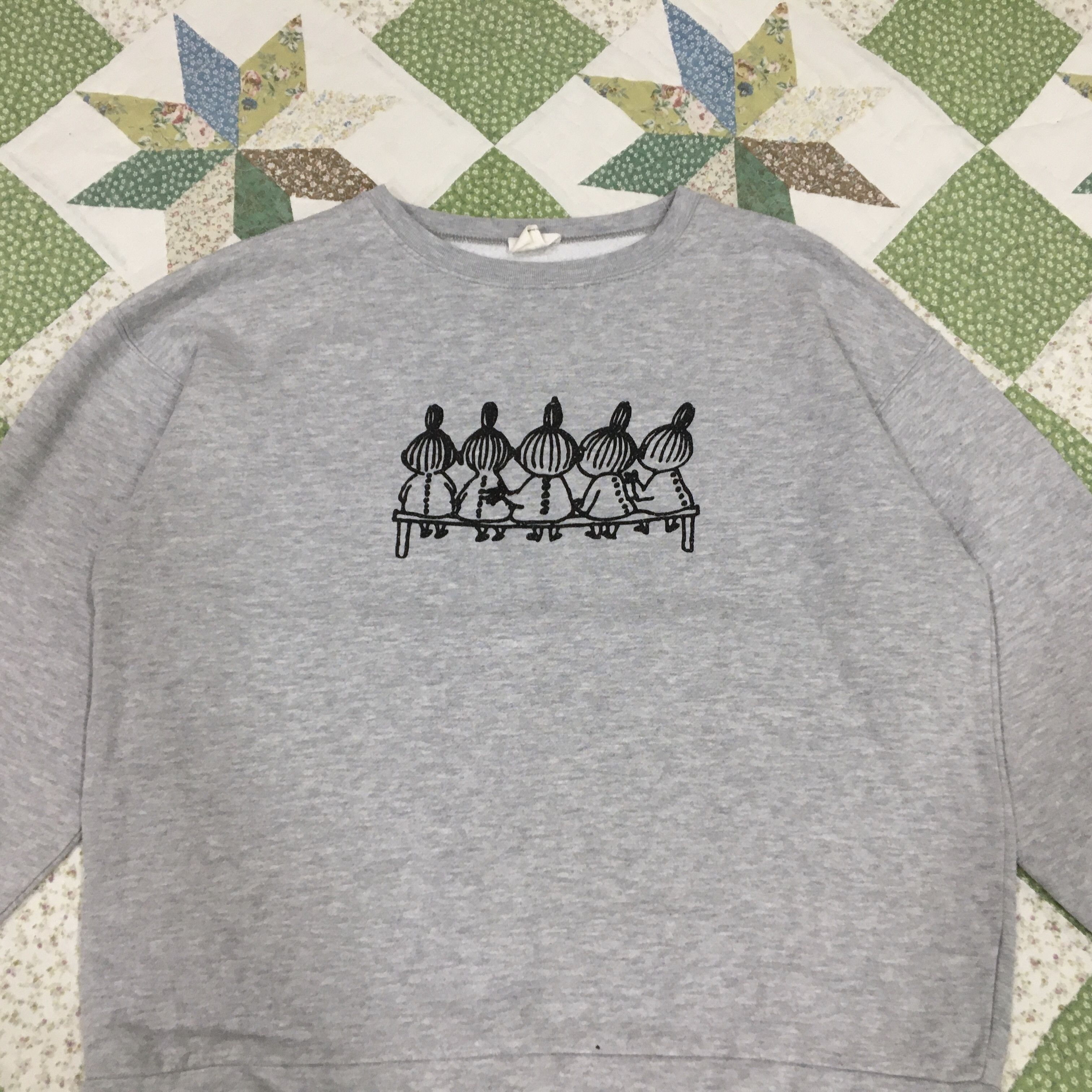 Cartoon Network × Disney × Japanese Brand Moomin Character Crewneck Sweatshirt Size S / US 4 / IT 40 - 3 Thumbnail