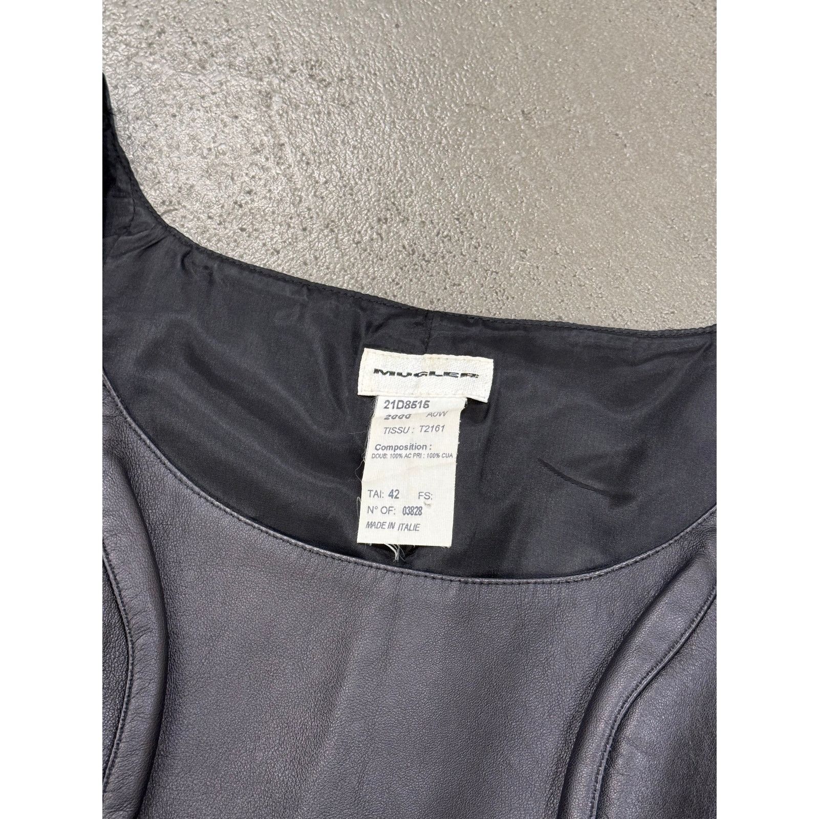 Thierry Mugler 2000s Mugler set (top + pants) Size 28" / US 6 / IT 42 - 5 Thumbnail