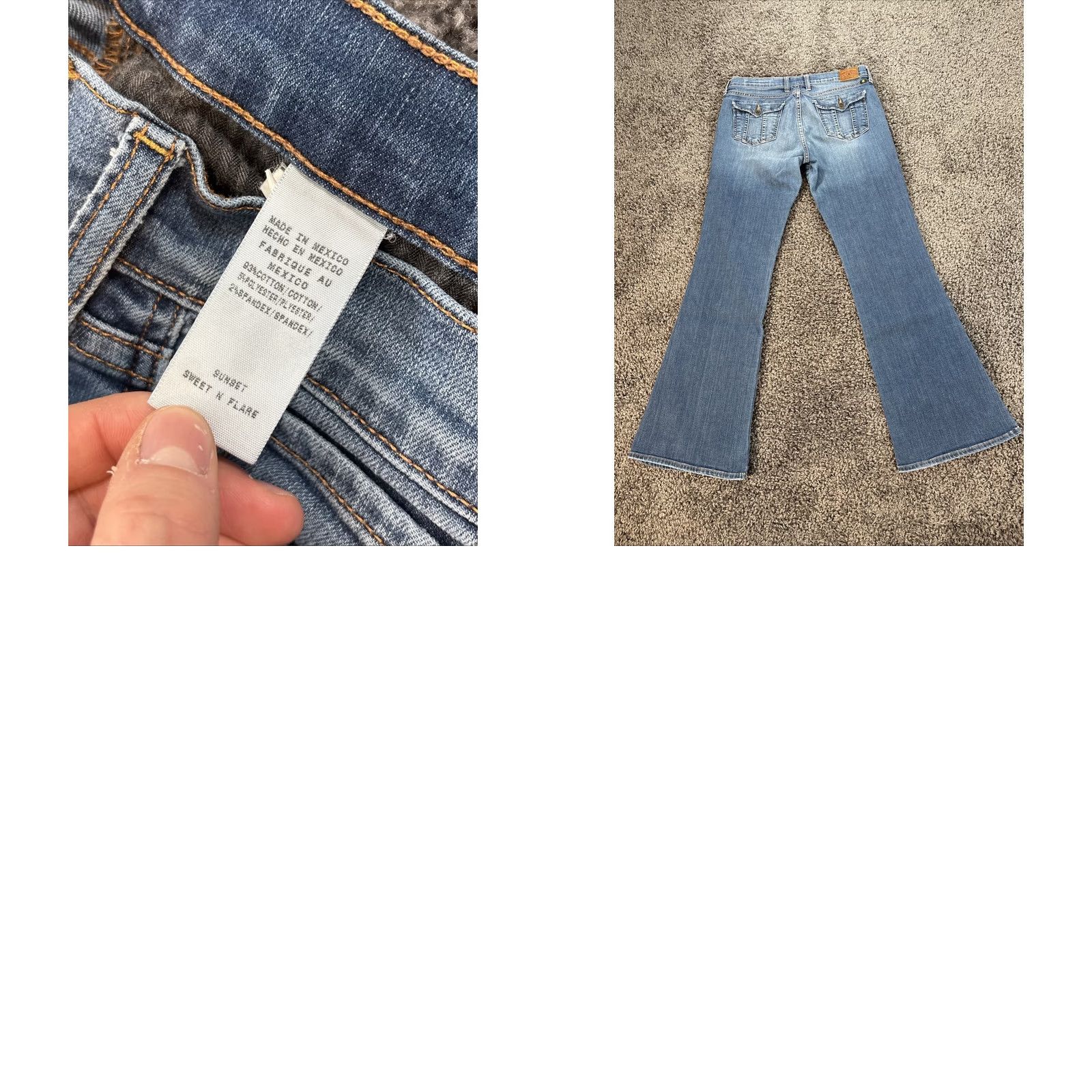 Lucky Brand VTG Lucky Brand Jeans Womens 30x31 Medium Wash Bootcut Flare Denim 5-Pocket City Modern Mens? Womens Size 30" / US 8 / IT 44 - 8 Thumbnail