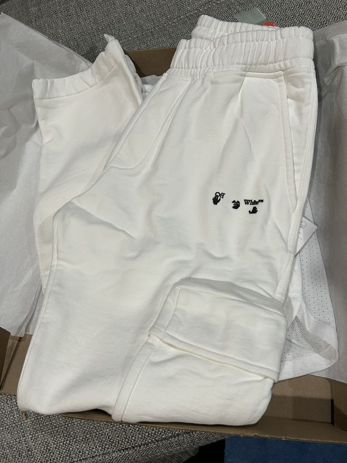 Off-White Off-White Cargo Sweatpants Size US 30 / EU 46 - 1 Thumbnail