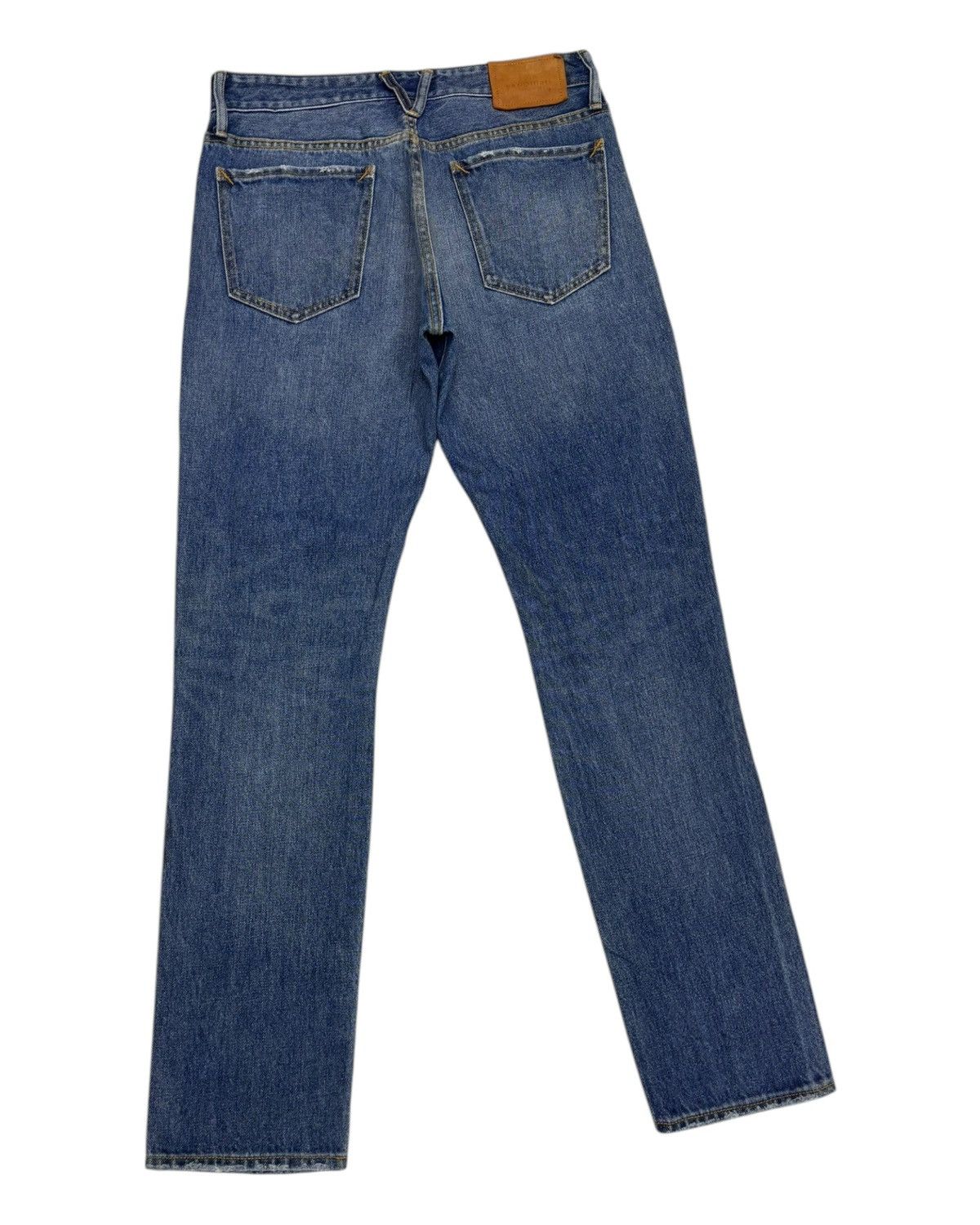 Japanese Brand × Vanquish Vintage Vanquish Ripped Regular Straight Jeans Size US 31 - 6 Thumbnail