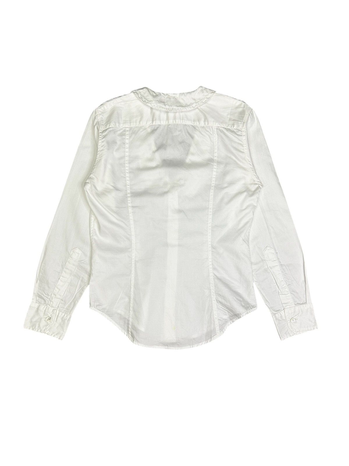 Paul Harnden Shoemakers Chelsea Collar Button Up Shirt Size S / US 4 / IT 40 - 4 Thumbnail