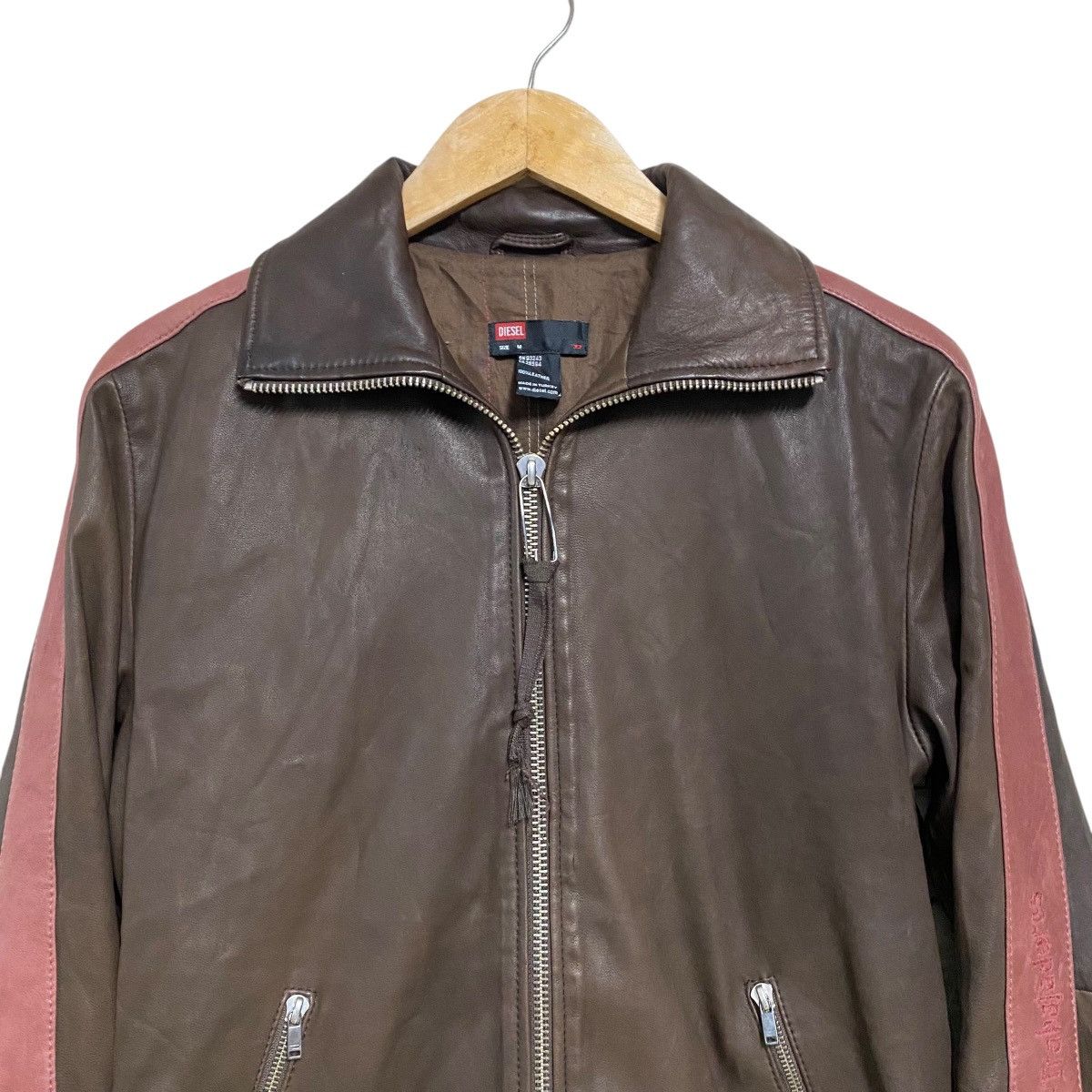 Diesel Vintage Diesel Leather Jacket 'Trabajadores Size US M / EU 48-50 / 2 - 3 Thumbnail