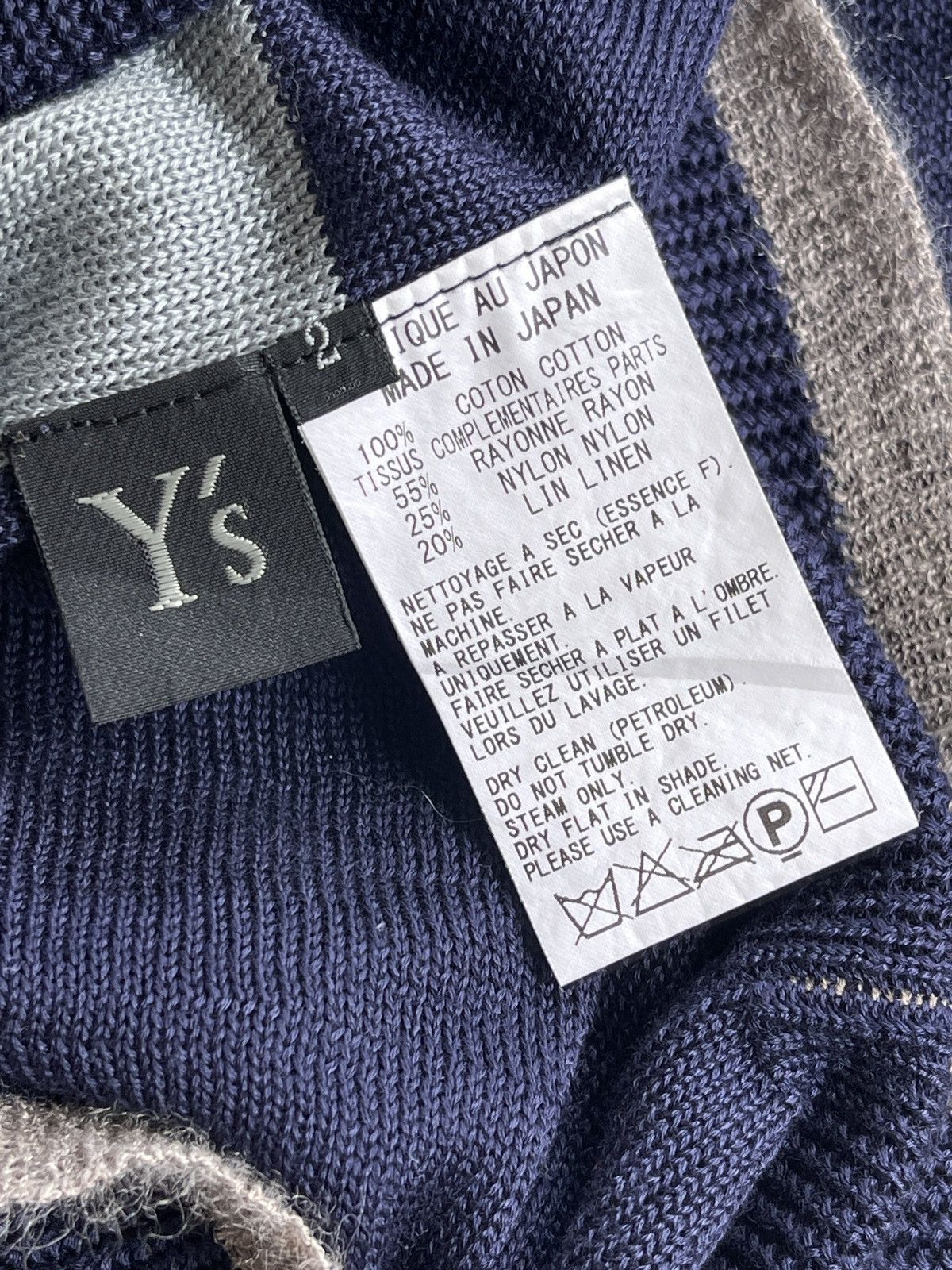 Yohji Yamamoto Hybrid Asymmetrical Knitted Blouses Size S / US 4 / IT 40 - 8 Thumbnail