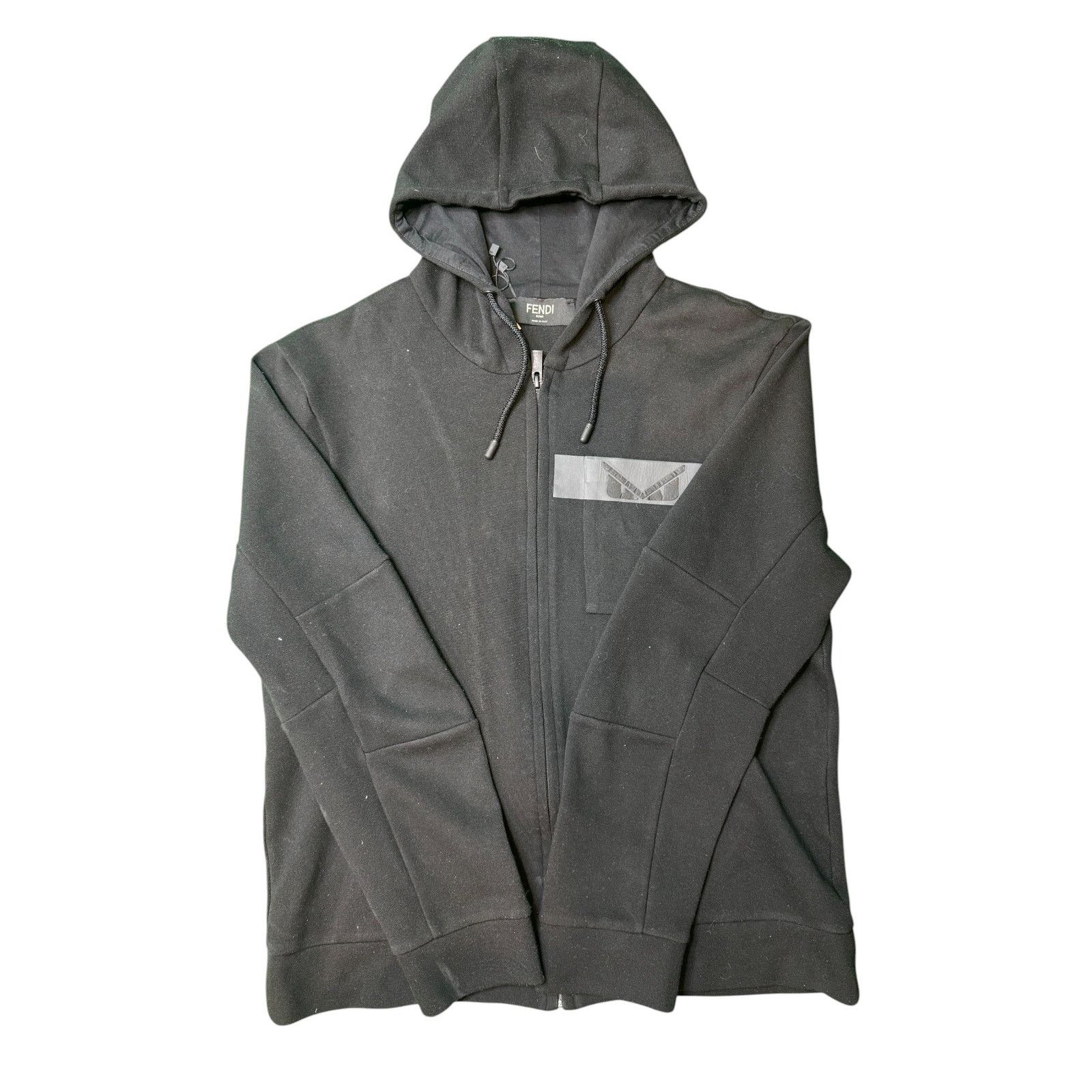 Fendi Fendi Monster Zip Up Black Size S / US 4 / IT 40 - 1 Thumbnail