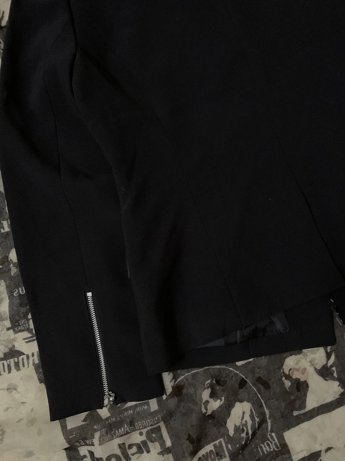 Yohji Yamamoto 💥Japanese Hiromichi Nakano Seditionaries Jacket Size S / US 4 / IT 40 - 7 Thumbnail