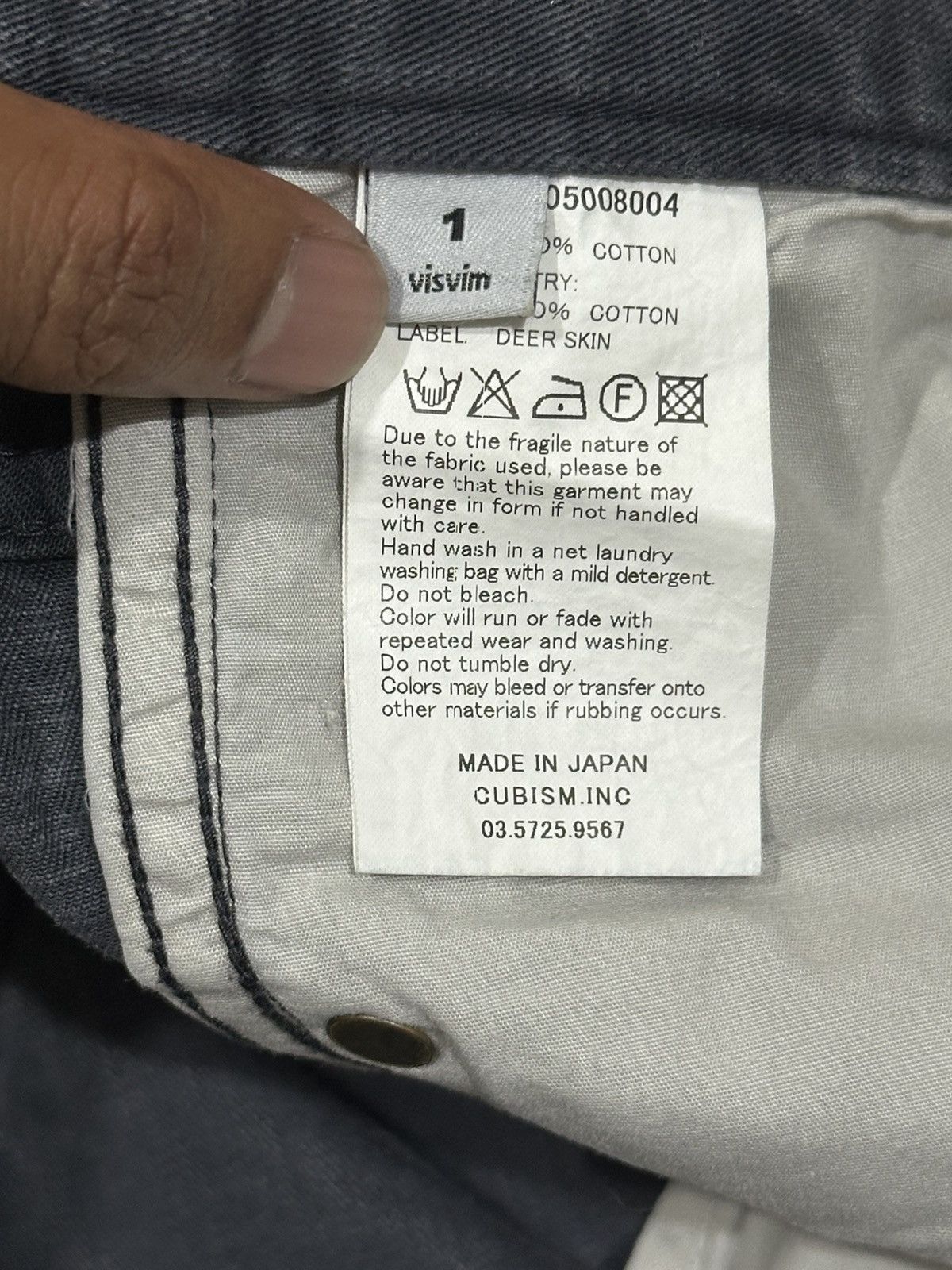 Visvim Visvim - SS13 - Fluxus 03 Chino Damaged Giza Size US 30 / EU 46 - 9 Thumbnail