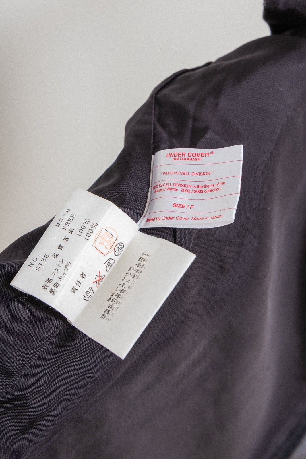 Undercover FW02 “Witch’s cell division” Transformable patchwork vest Size M / US 6-8 / IT 42-44 - 4 Thumbnail