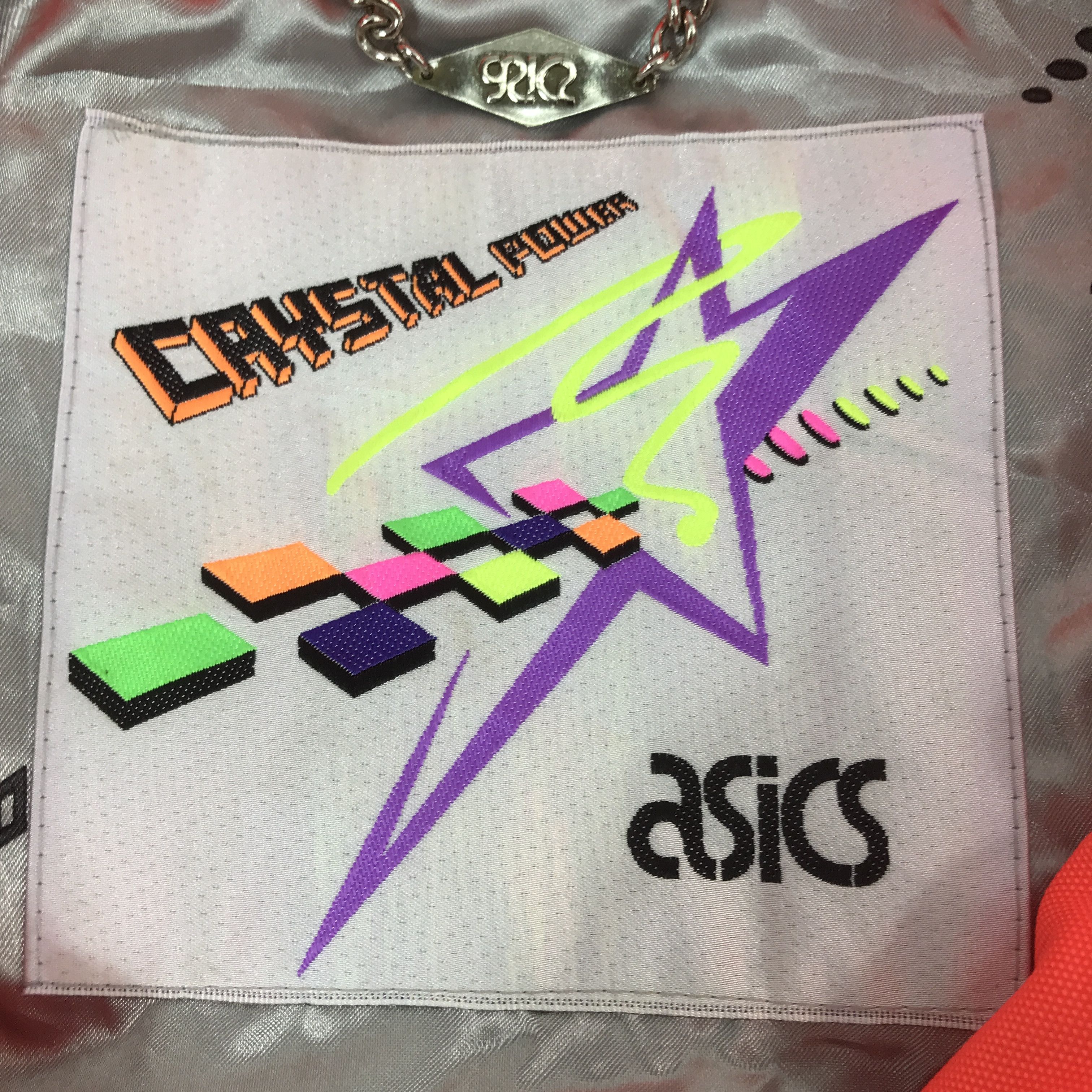 Asics × Vintage Vintage ASICS Crystal power Ski design Racing Jacket Size US L / EU 52-54 / 3 - 11 Thumbnail