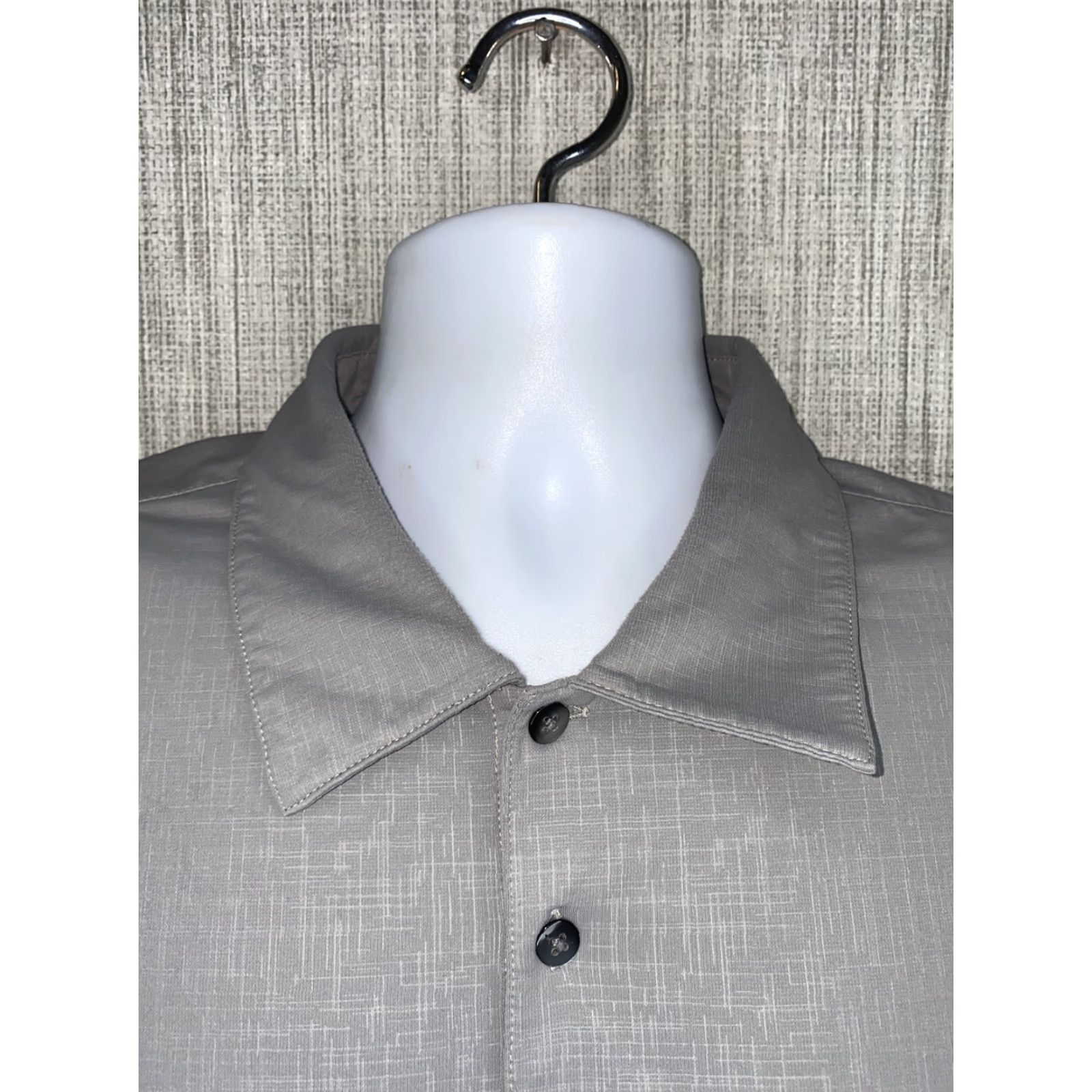 Nike Nike Tiger Woods Collection Polo Shirt Men XL Gray Short Sleeve Golf Shirt Size US XL / EU 56 / 4 - 3 Thumbnail
