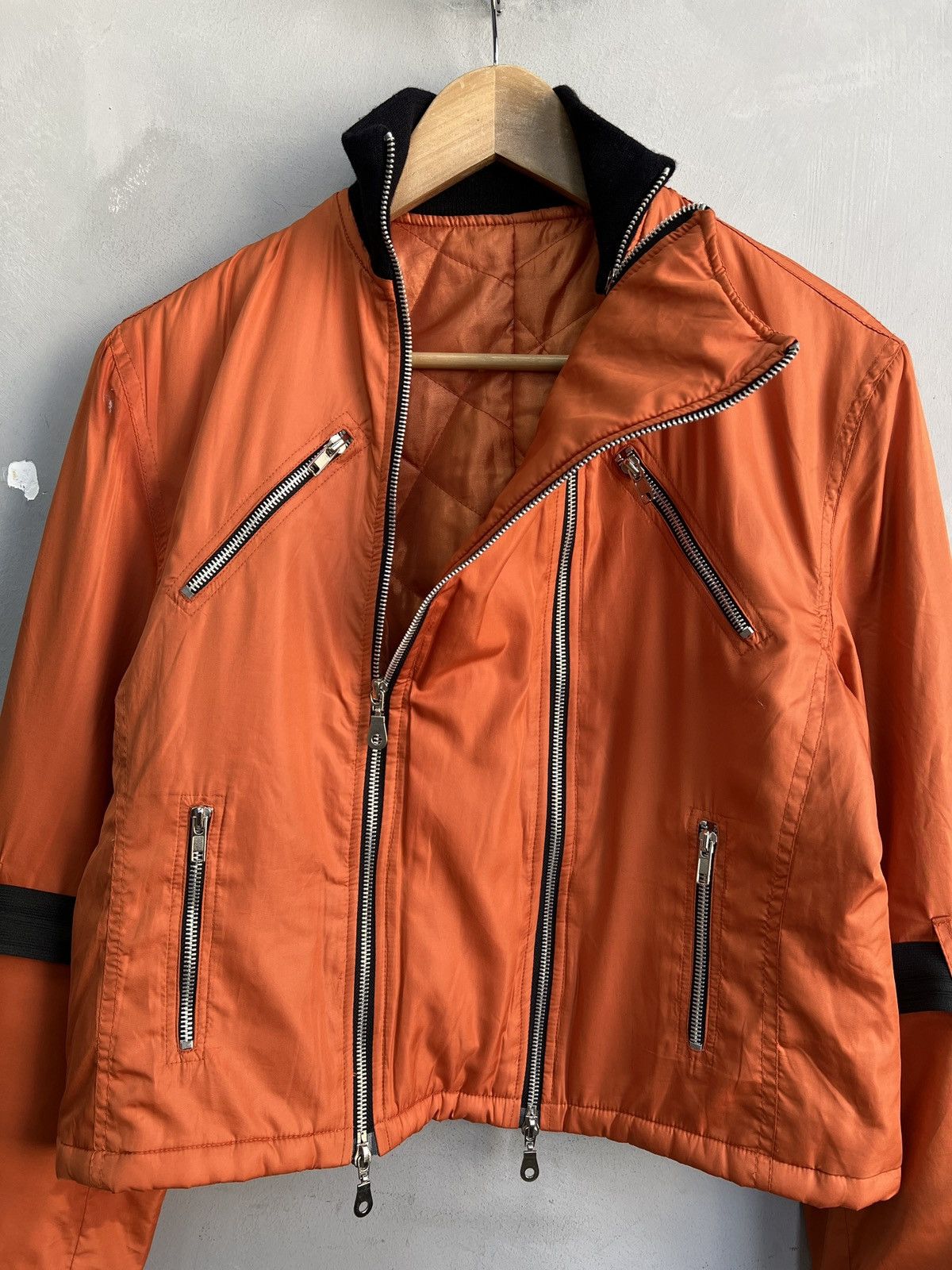 Japanese Brand Bondage moto jacket helmut lang style archive opium y2k Size US M / EU 48-50 / 2 - 4 Thumbnail