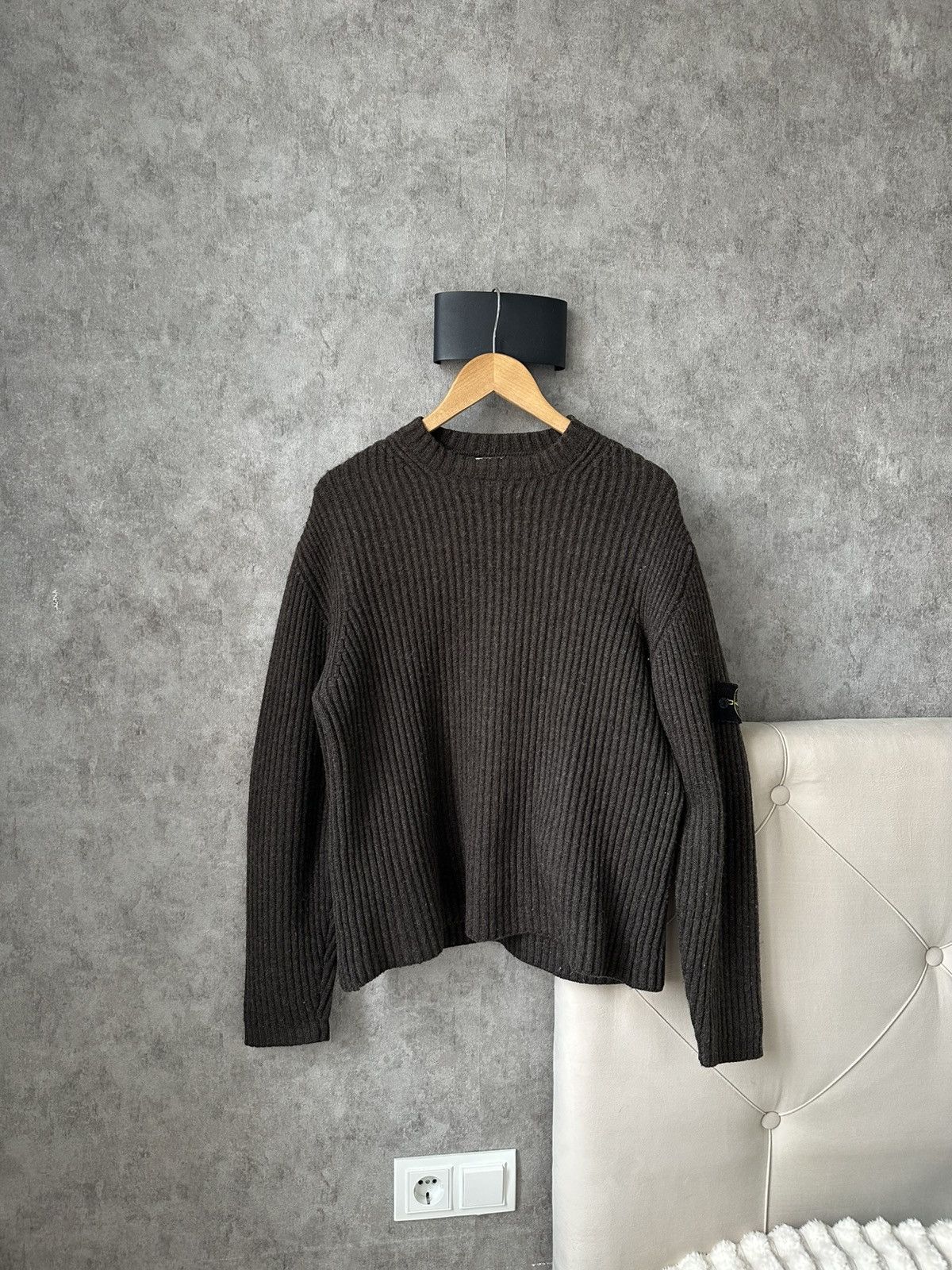 Stone Island Stone island/ Winter 2001 sweater 100% wool Size US M / EU 48-50 / 2 - 9 Thumbnail