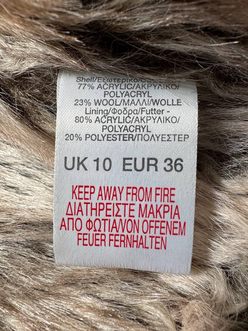 Japanese Brand Vintage Y2K Faux Fur Opium Mohair Knit Jacket Size M / US 6-8 / IT 42-44 - 11 Thumbnail
