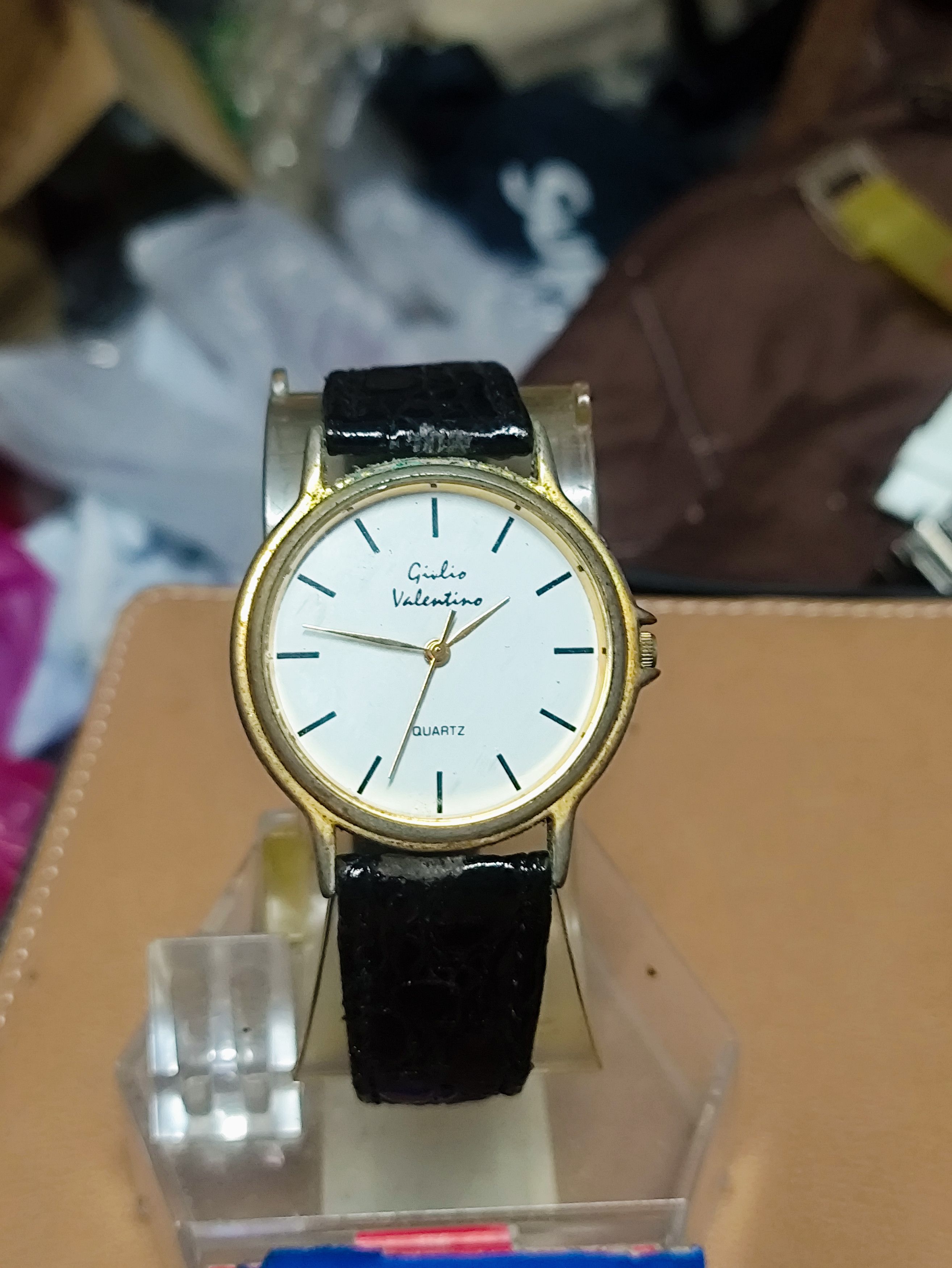Japanese Brand × Vintage Vintage Watch By Girdio Valentino JAPAN ENGINE WATCH Size ONE SIZE - 10 Thumbnail