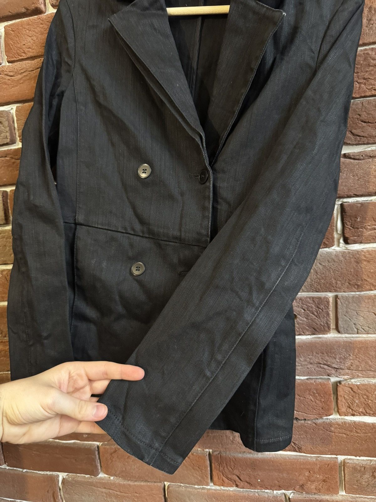 Acne Studios Rare Jil Sander Double Breasted Blazer Hype Designer 36 Size XS / US 0-2 / IT 36-38 - 5 Thumbnail
