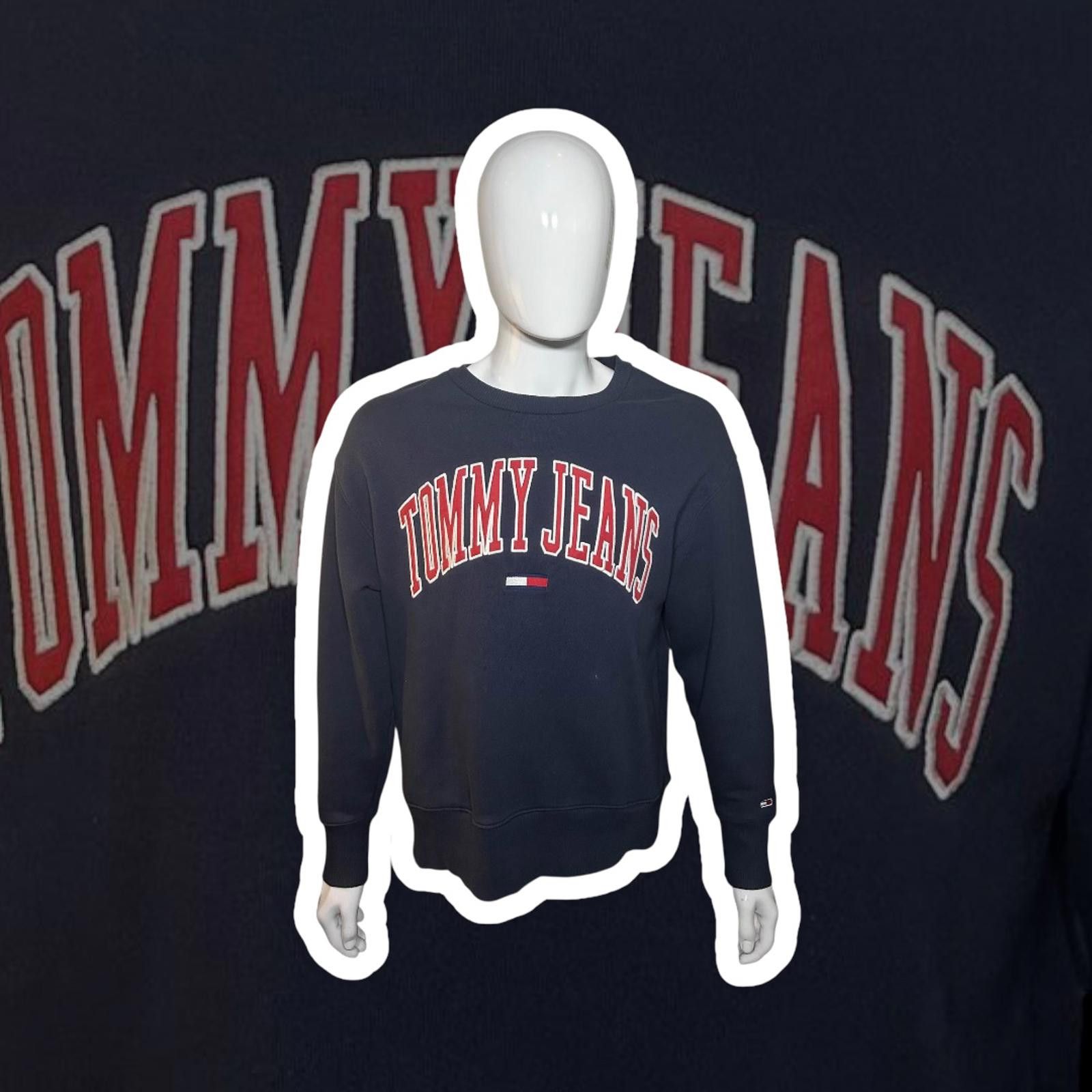 Tommy Jeans Tommy Jeans Classic Sweatshirt - Navy Blue Size US M / EU 48-50 / 2 - 1 Thumbnail