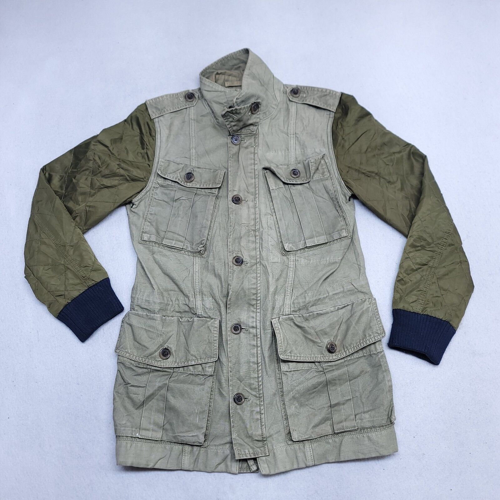 J.Crew JCrew Button Up Casual Outdoor Jacket Womens Size S Green Size S / US 4 / IT 40 - 2 Thumbnail