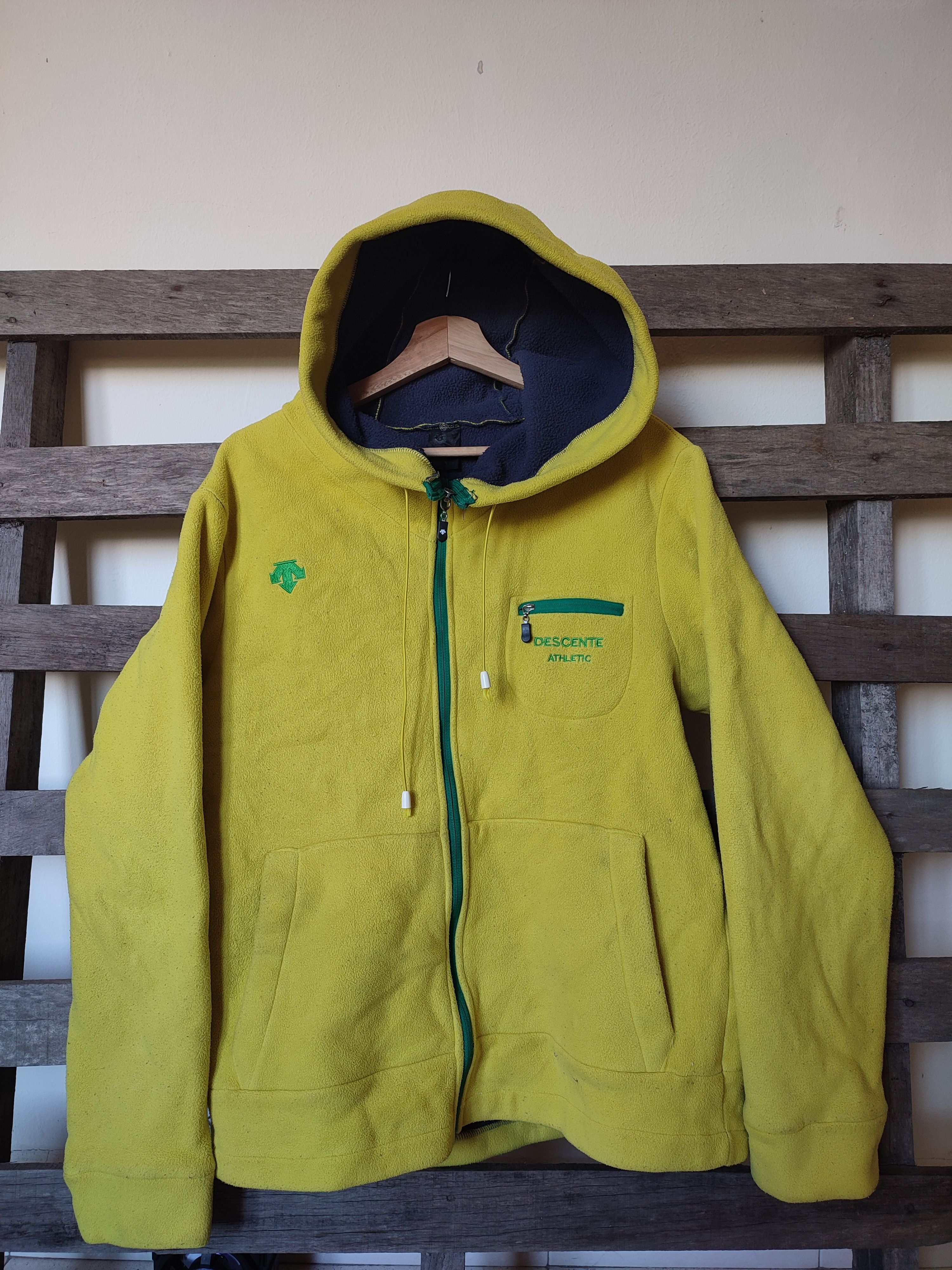 Descente 90s DESCENTE ATHLETIC FLEECE HOODIES Size US M / EU 48-50 / 2 - 2 Thumbnail