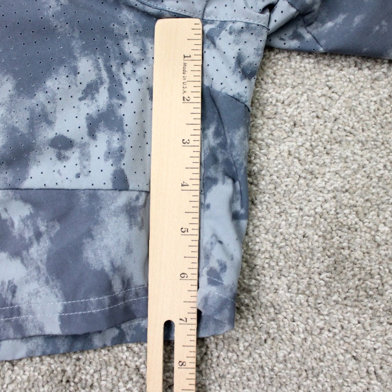 Vintage Skora Shorts Mens Large Blue/Gray Quick Dry Lined Drawstring 7" Inseam Bermuda Regular Size US 33 - 5 Thumbnail