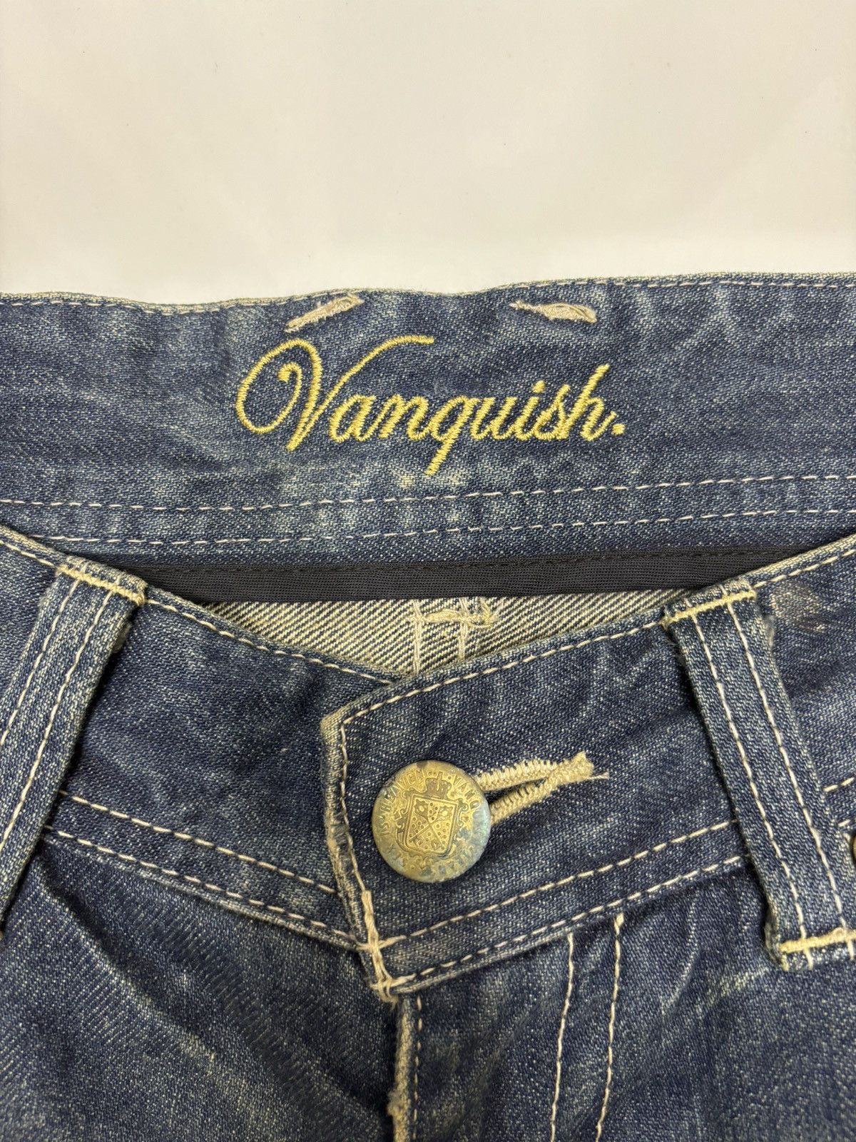 If Six Was Nine Flare Jeans Vanquish Paint Splatter Distressed Denim Size 32" / US 10 / IT 46 - 11 Thumbnail