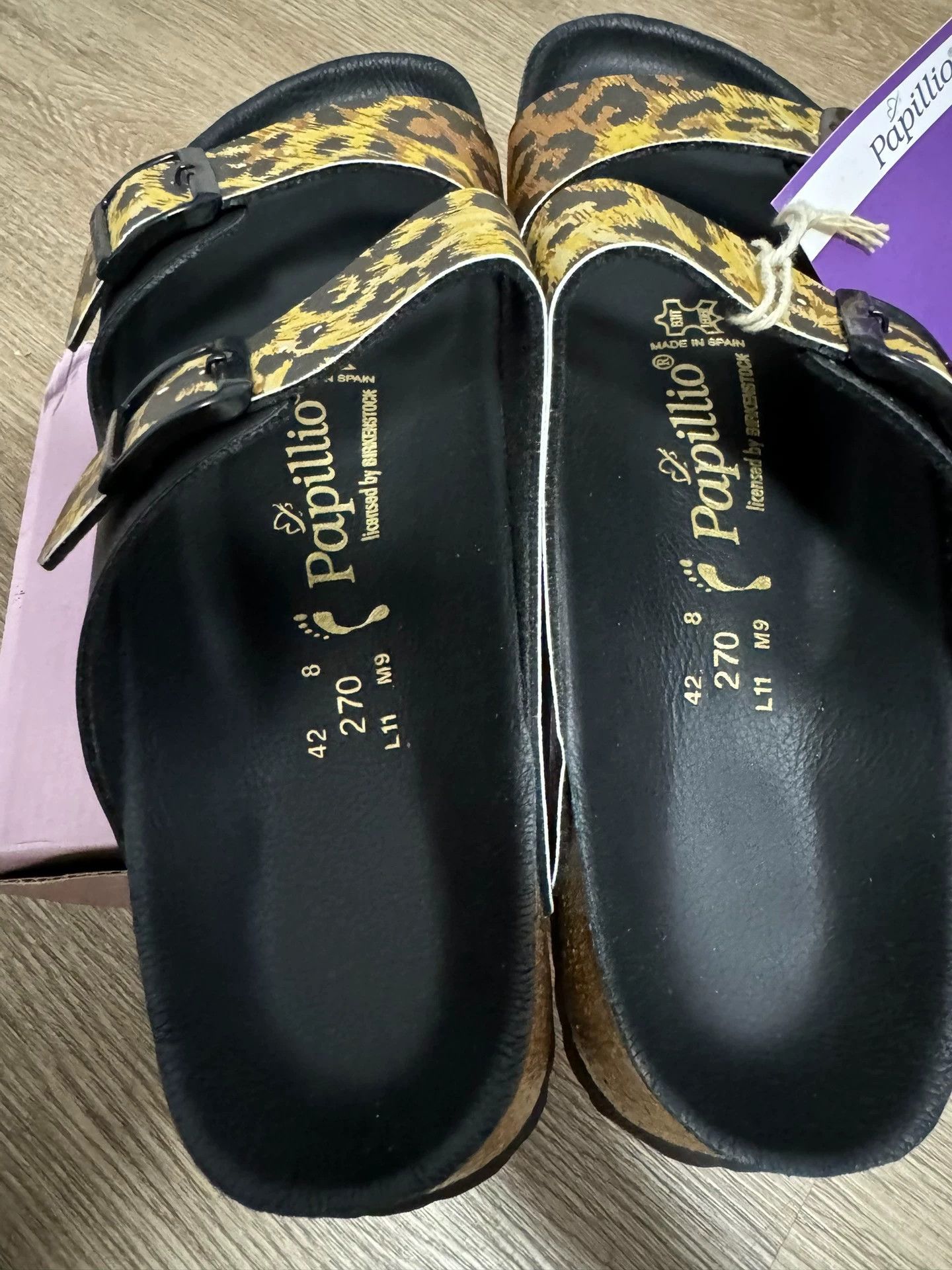Neighborhood NBHD x Birkenstock Papillio 14ss Leopard Print Sandal Size US 9 / EU 42 - 3 Thumbnail