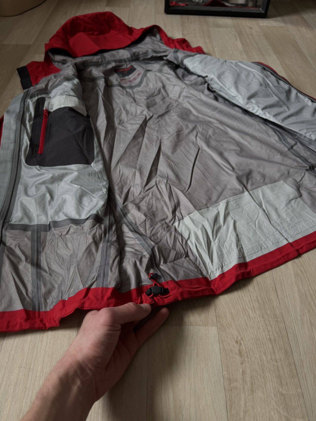 Mammut Mammut Masao Hooded Red Outdoor Jacket hiking trekking ski Size US M / EU 48-50 / 2 - 15 Thumbnail