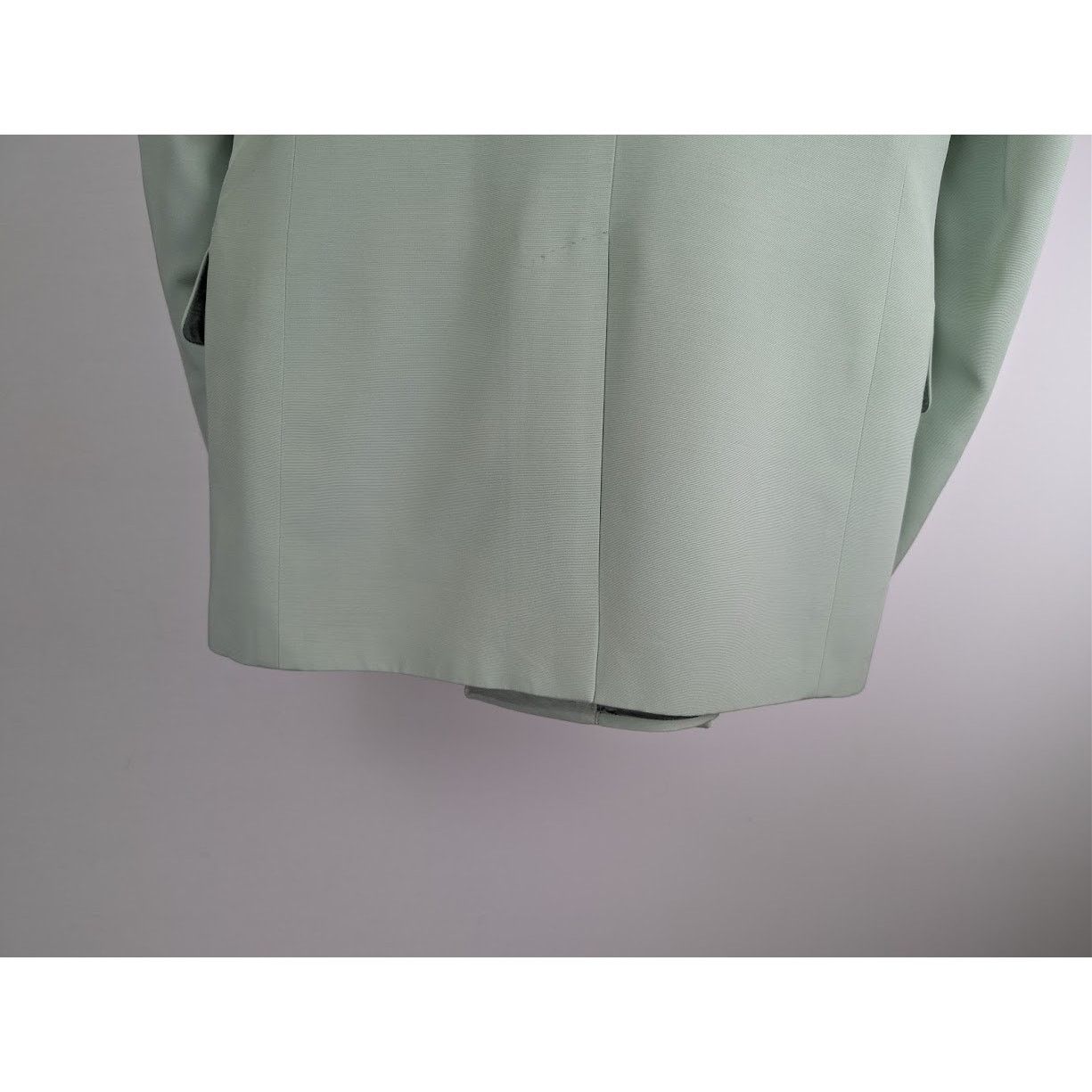 Tom Ford o1rshd1 Double Breasted Jacket in Light Green Size US M / EU 48-50 / 2 - 13 Thumbnail