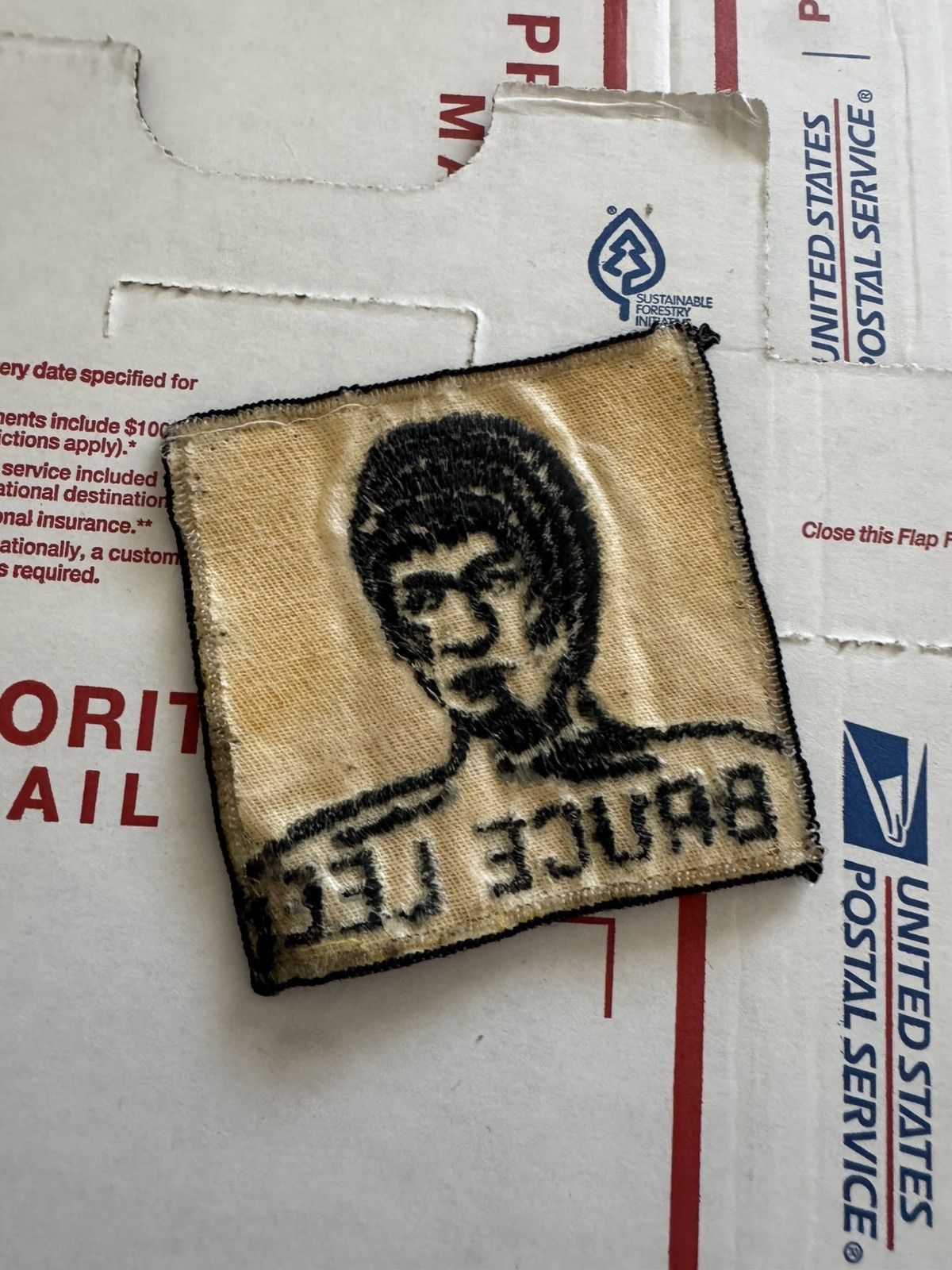 Other BRUCE LEE Iconic Vintage Sew Patch 80s Film Americana Size ONE SIZE - 5 Thumbnail
