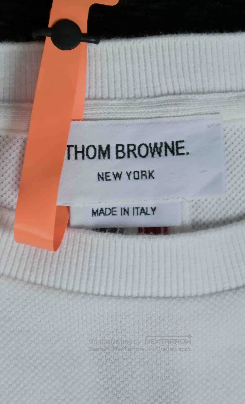 Thom Browne Thom Browne White short-sleeved Size US XL / EU 56 / 4 - 3 Thumbnail