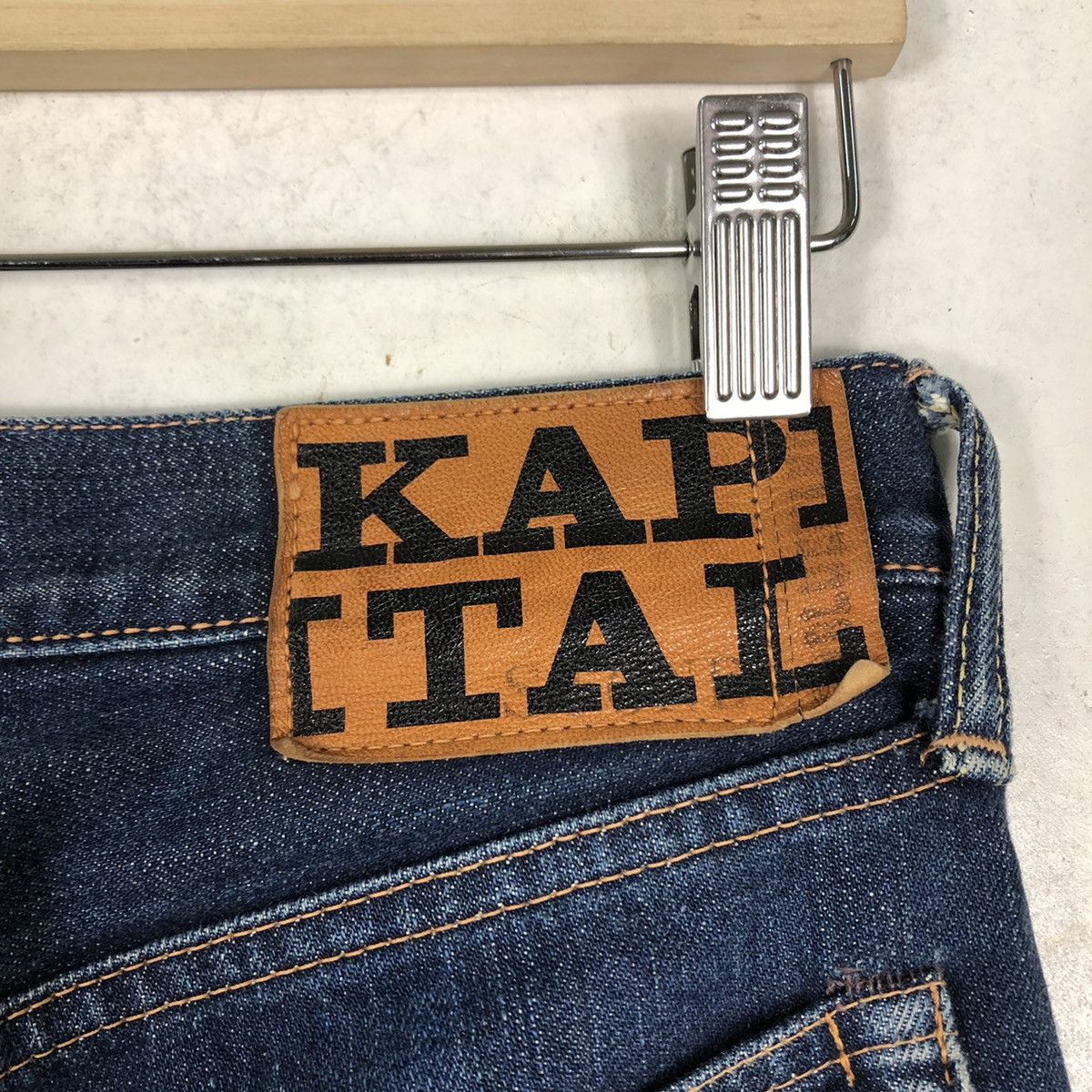 Kapital 🔥Kapital Kiro Hirata Selvedges Denim Jeans Pants Size US 28 / EU 44 - 13 Thumbnail