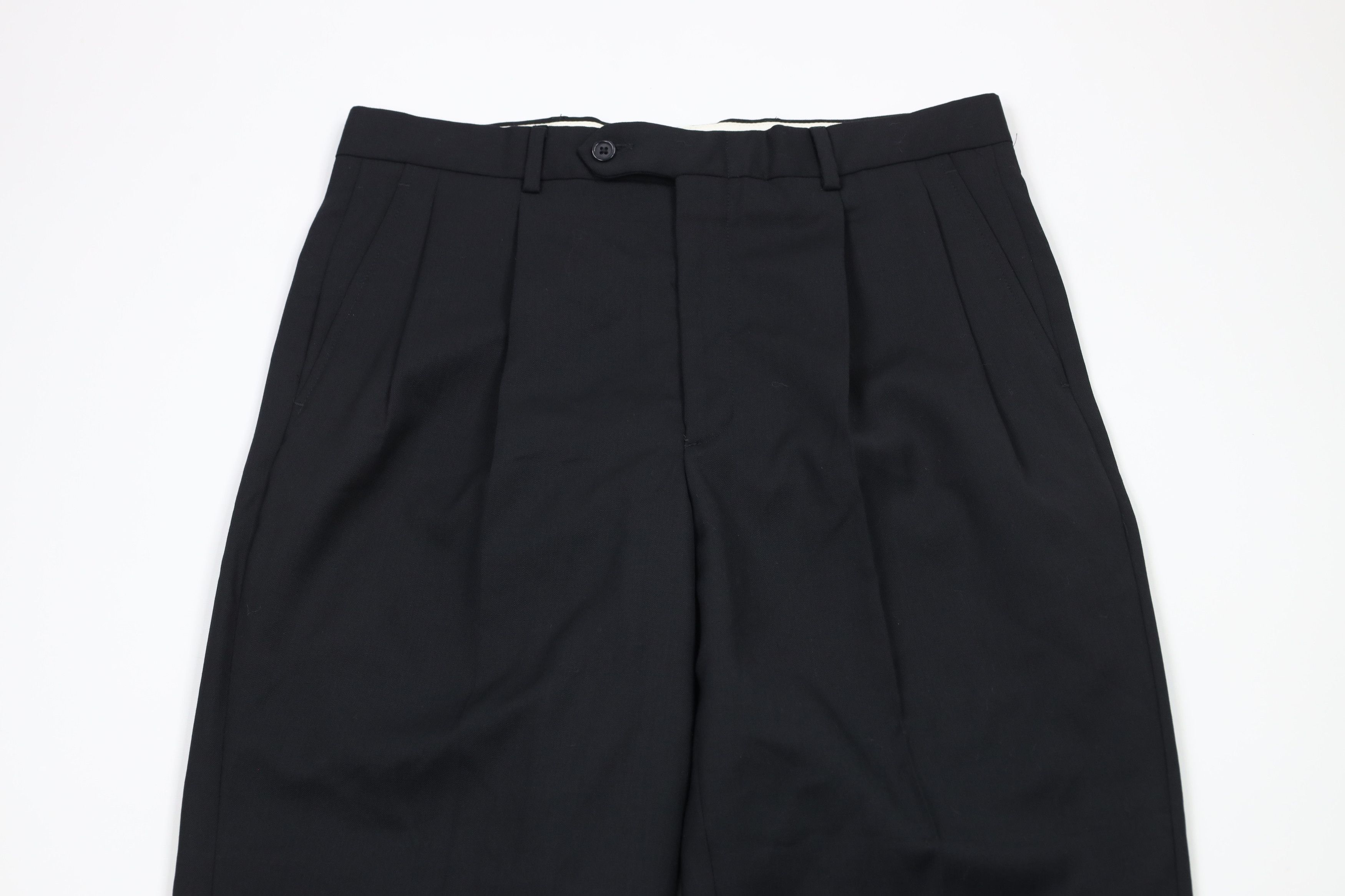 Vintage Vintage 90s Streetwear Wide Leg Worsted Wool Chino Pants Size US 34 / EU 50 - 2 Thumbnail