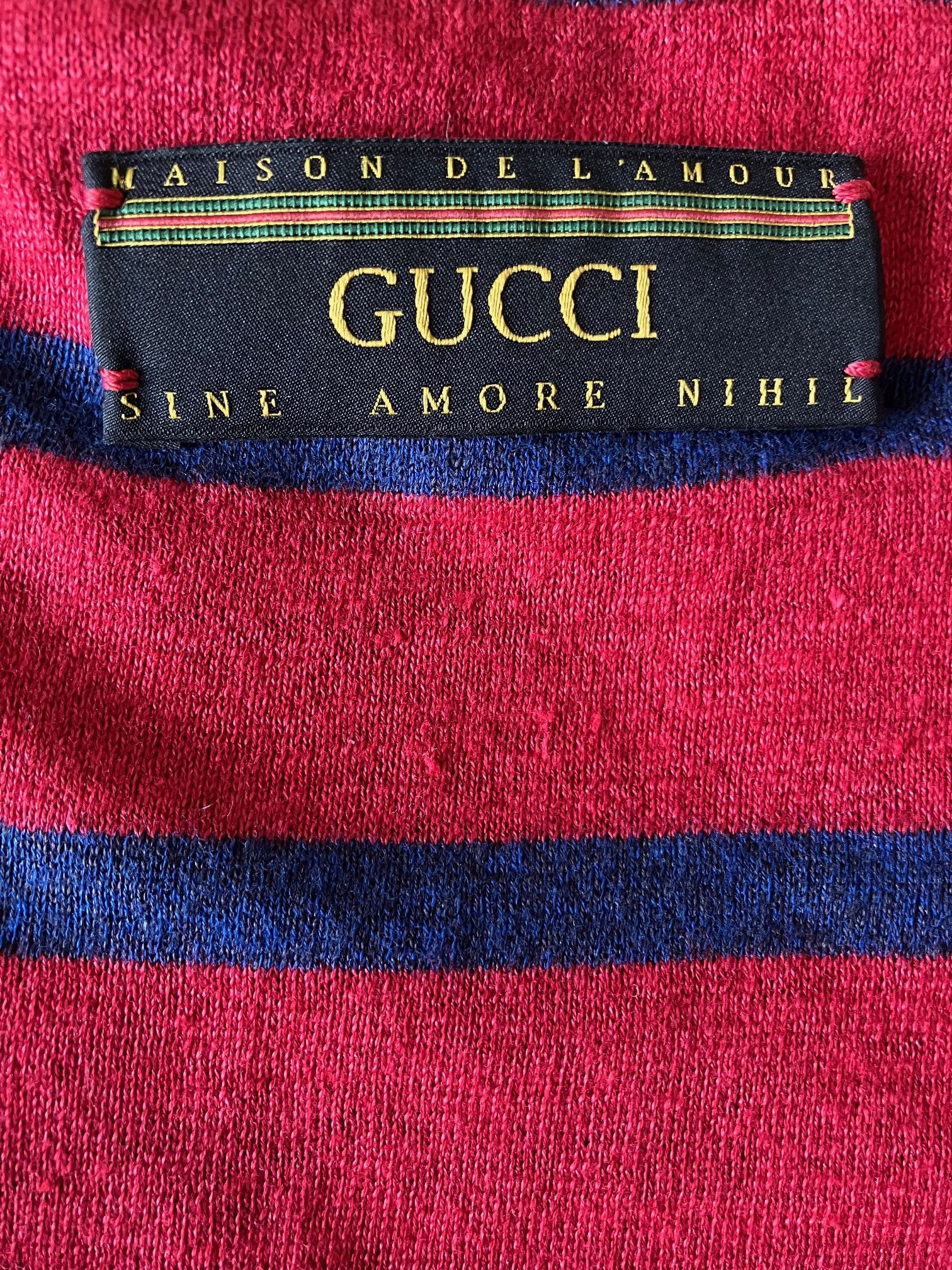 Disney × Gucci Gucci Mickey Mouse Striped T Size US M / EU 48-50 / 2 - 7 Thumbnail