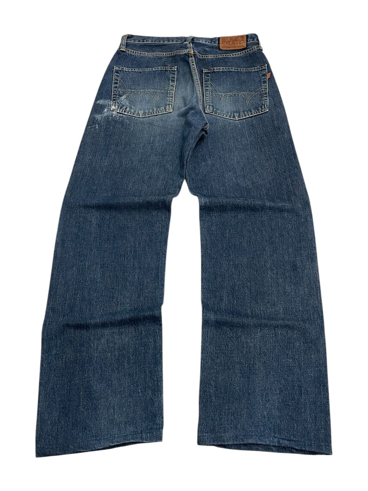 Edwin Edwin 505 Vintage Selvedge Indigo Loose Denim Pants Size US 30 / EU 46 - 3 Thumbnail