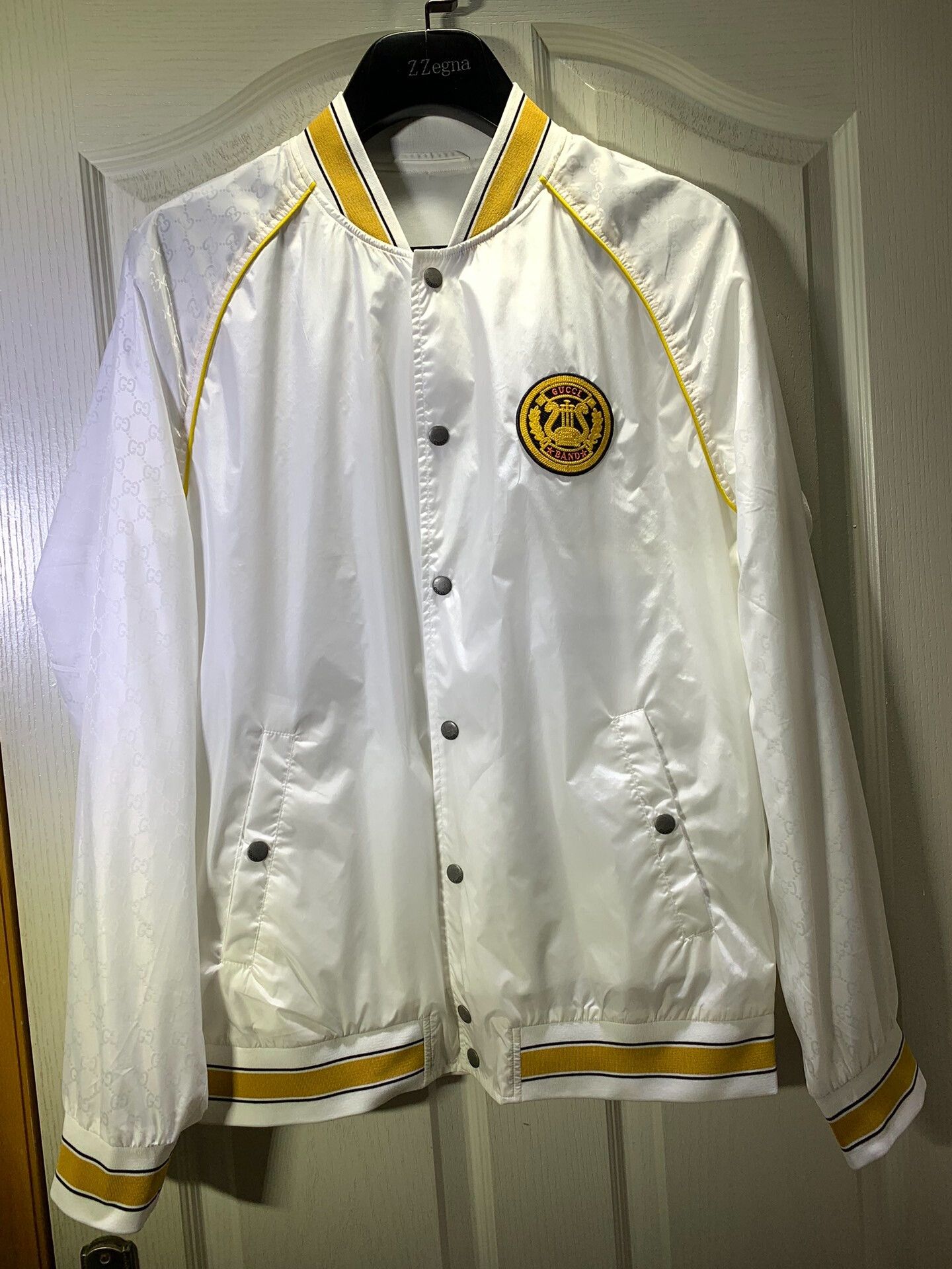 Gucci Gucci Men's Baseball Collar Jacket Size US L / EU 52-54 / 3 - 1 Thumbnail