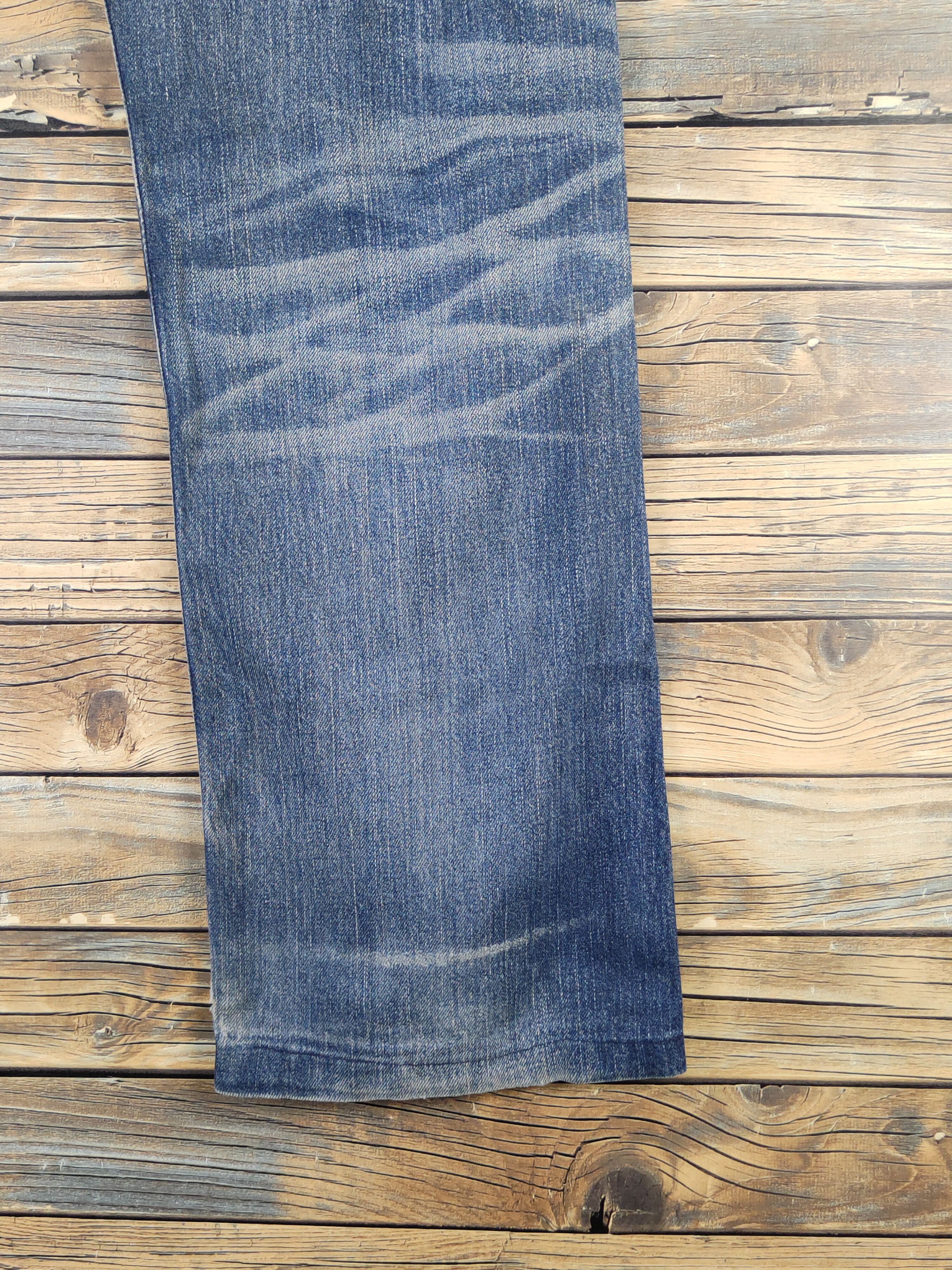 Edwin Edwin Blue Distressed Ripped denim Jeans #W1381 Size US 31 - 13 Thumbnail