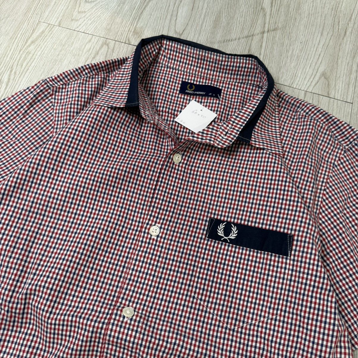 Fred Perry FRED PERRY gingham check shirt Size US M / EU 48-50 / 2 - 2 Thumbnail