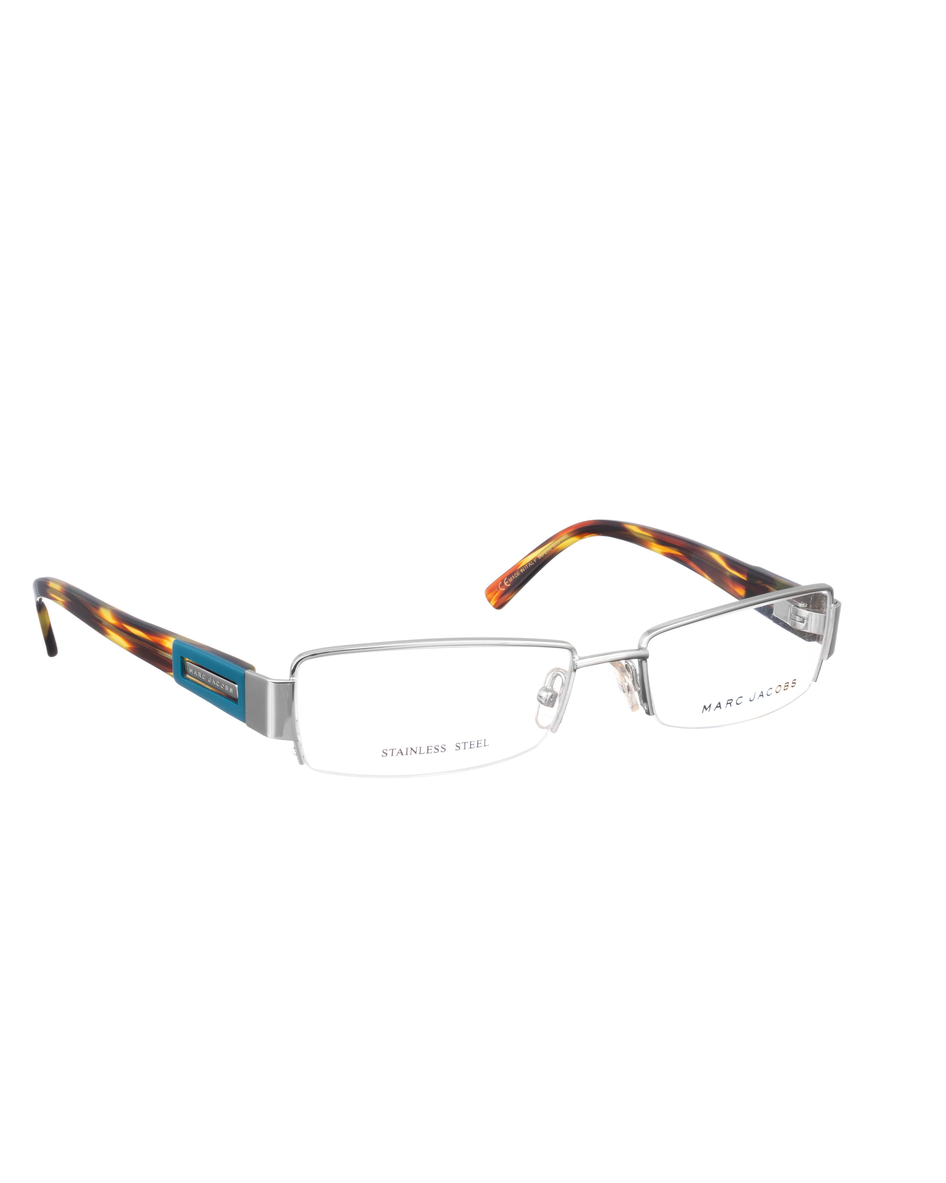 Marc Jacobs Marc Jacobs 00s Glasses with Abstract and Turquoise Details Size ONE SIZE - 1 Thumbnail
